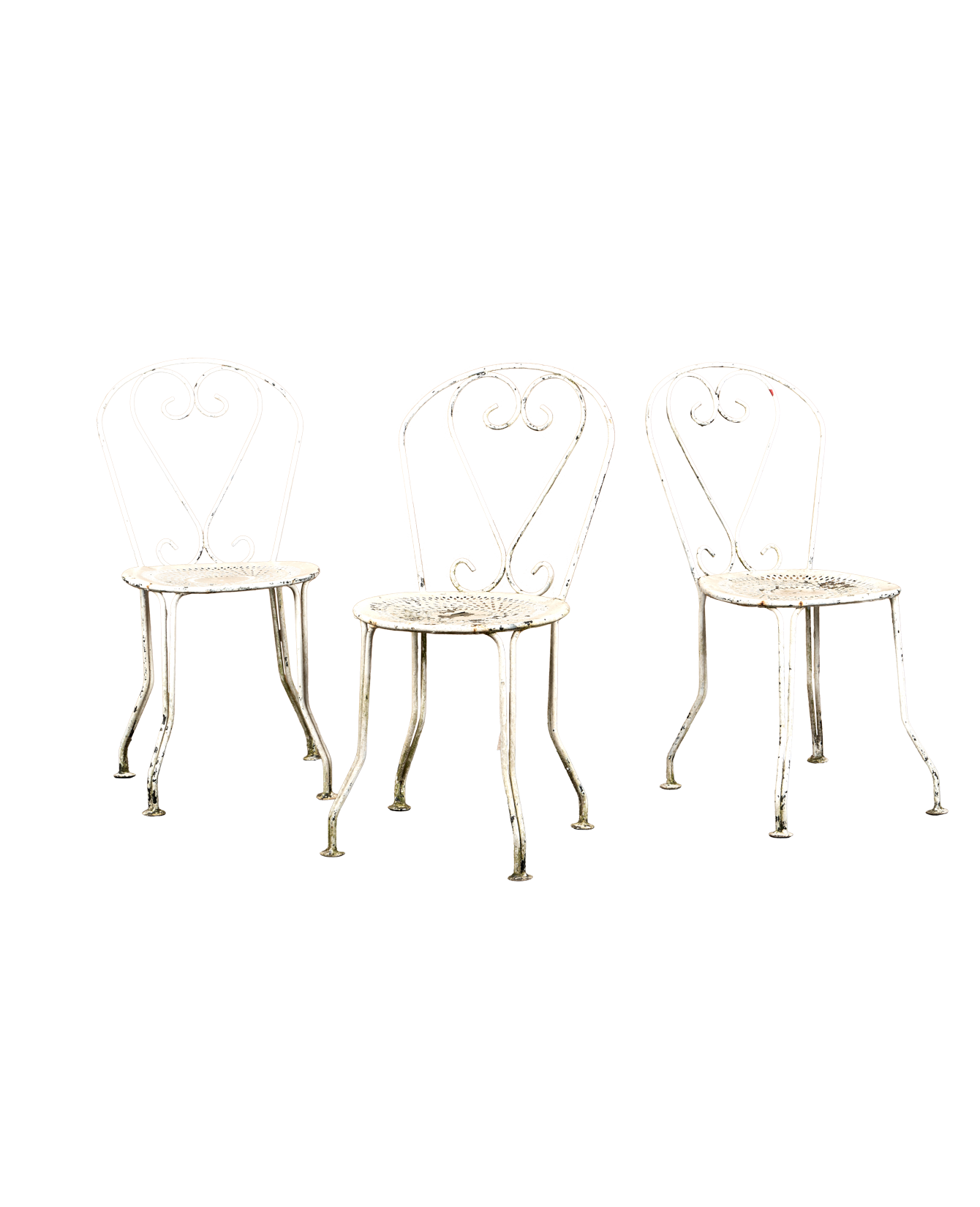Olive Ateliers - Heart Garden Chair - White