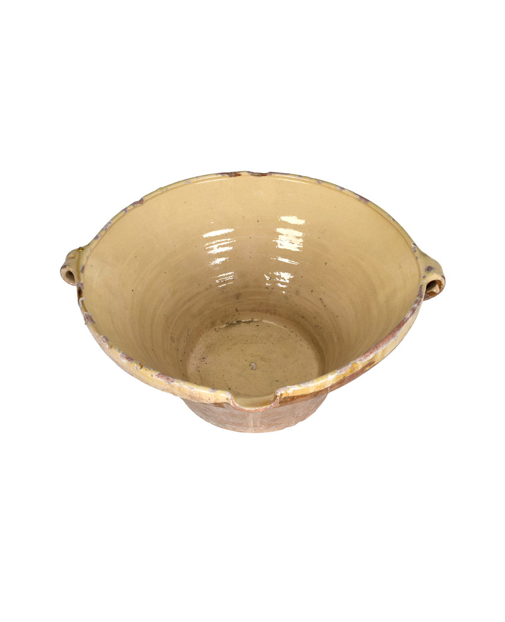 Olive Ateliers - Serving Bowl - Yellow Ochre Glaze
