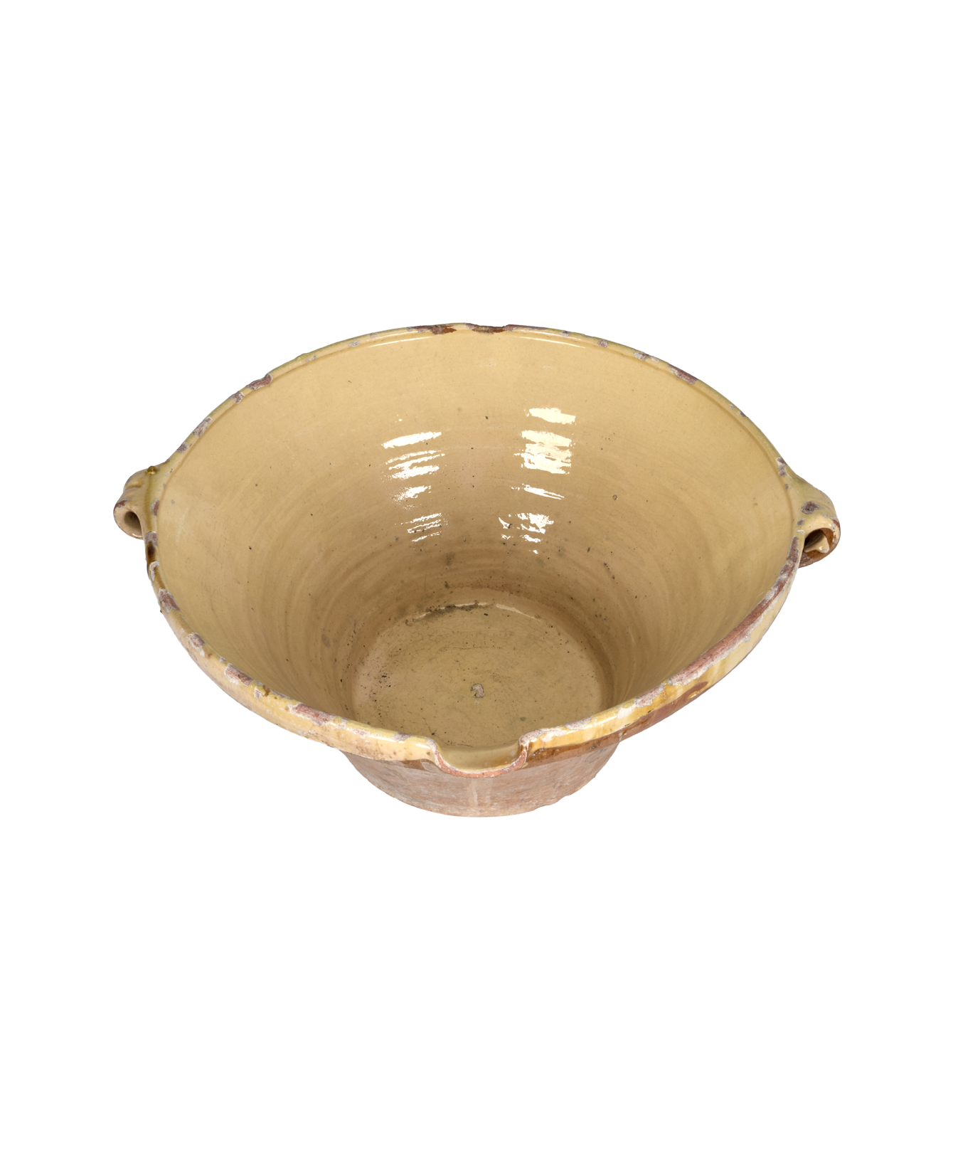Olive Ateliers - Serving Bowl - Yellow Ochre Glaze