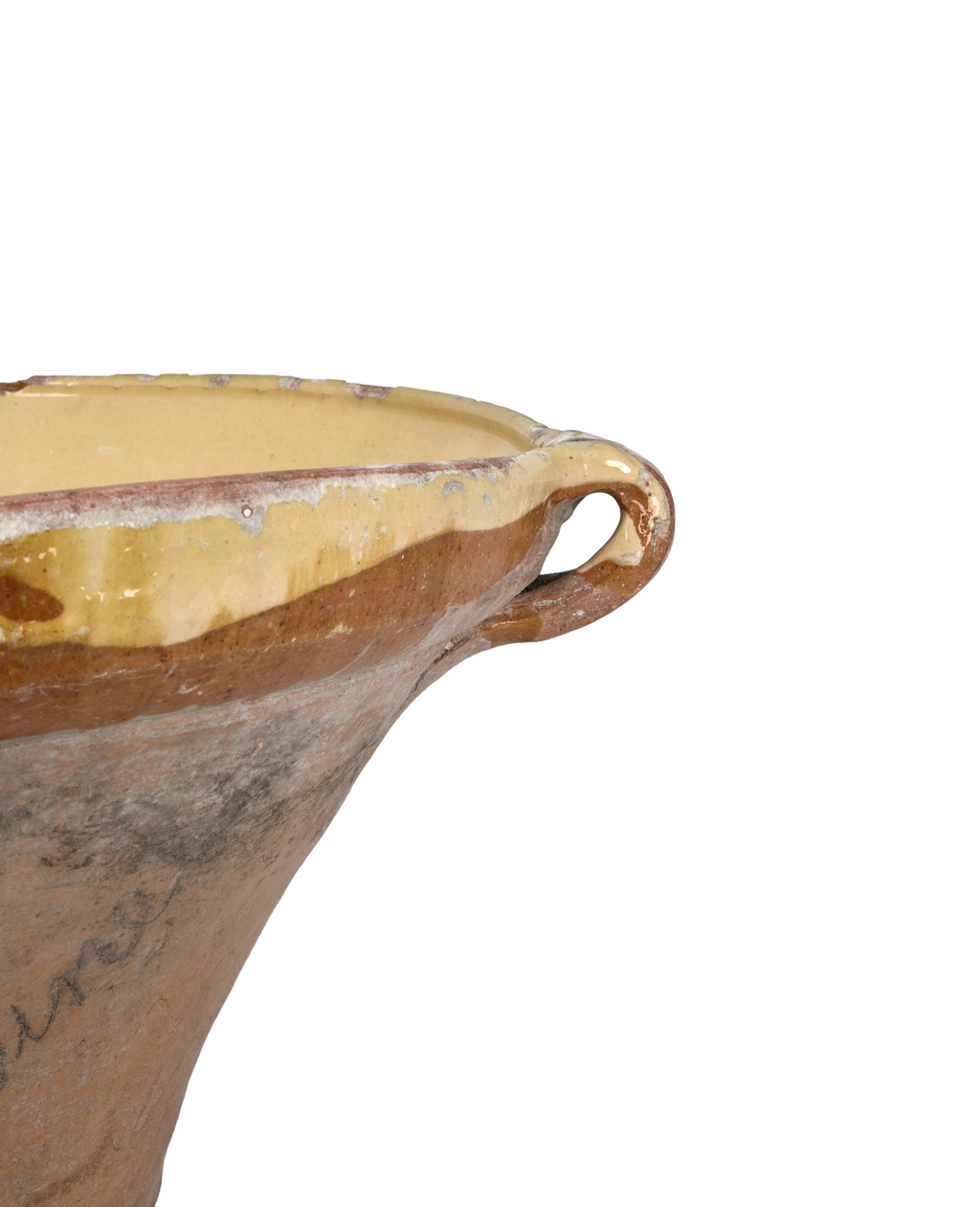 Olive Ateliers - Serving Bowl - Yellow Ochre Glaze