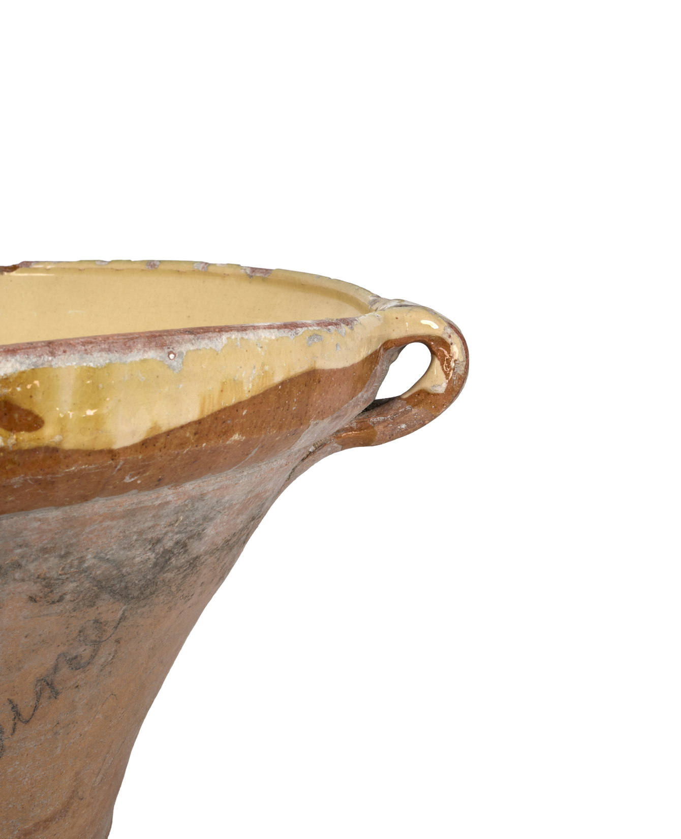 Olive Ateliers - Serving Bowl - Yellow Ochre Glaze