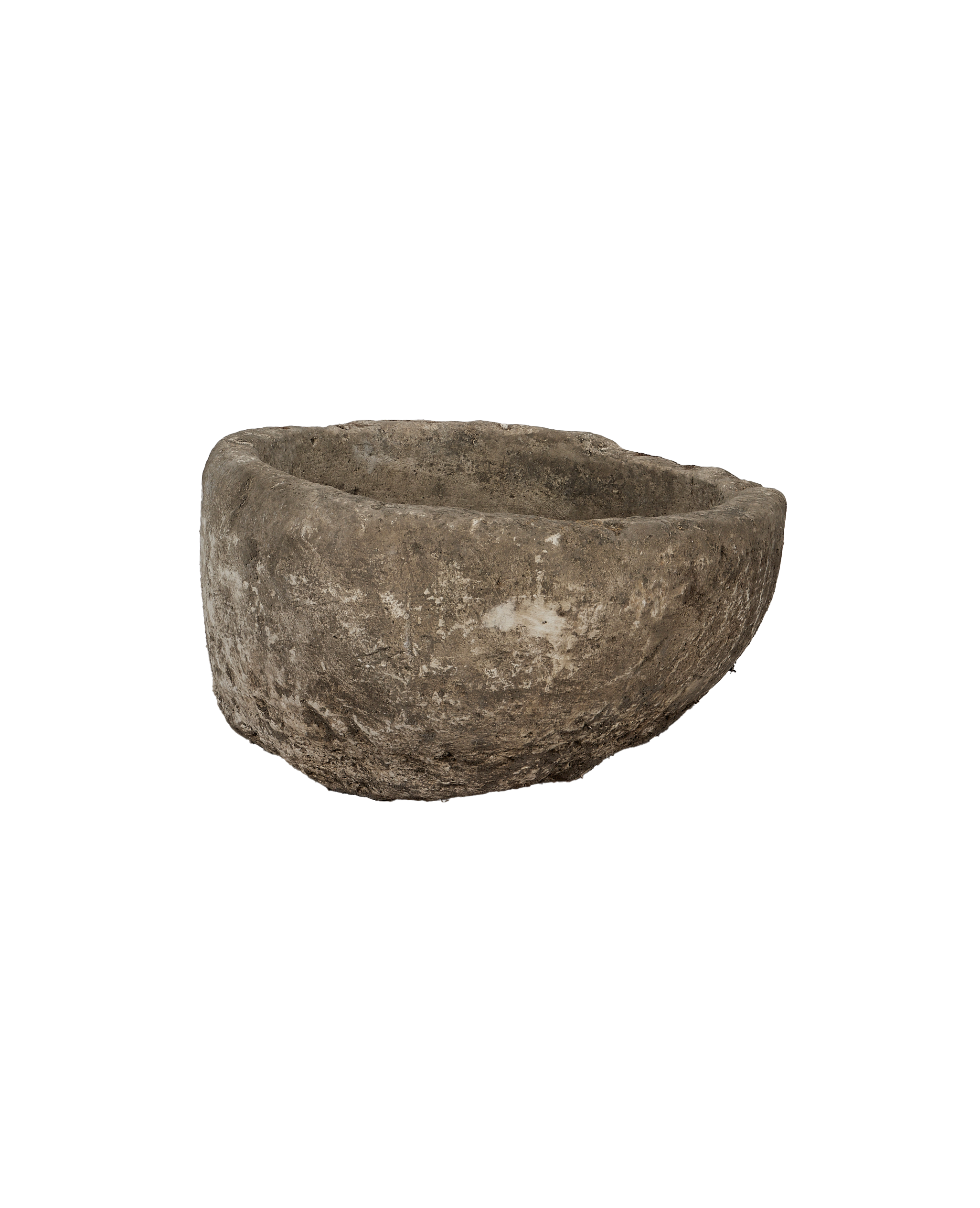 Olive Ateliers - Limestone Trough - Round
