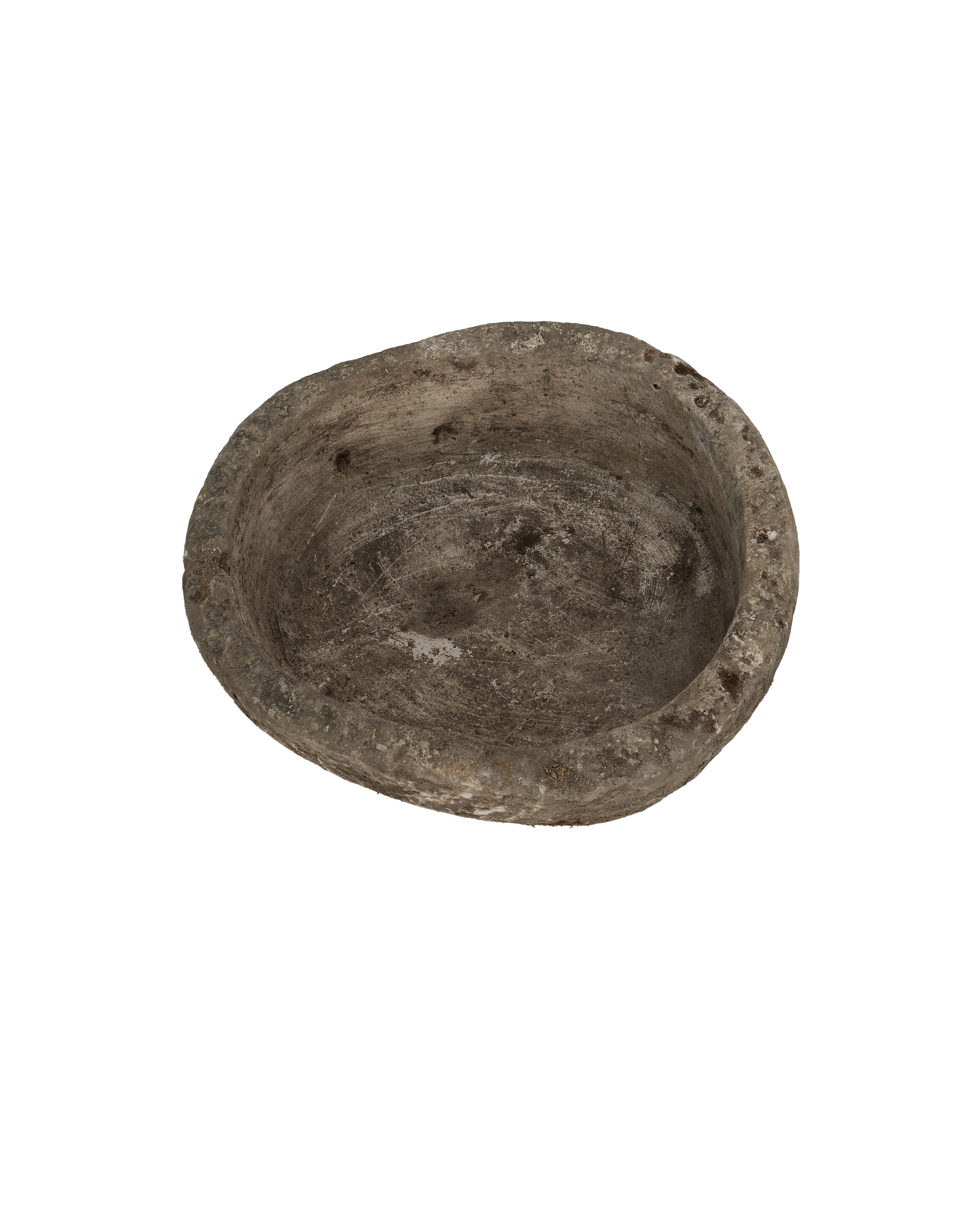 Olive Ateliers - Limestone Trough - Round