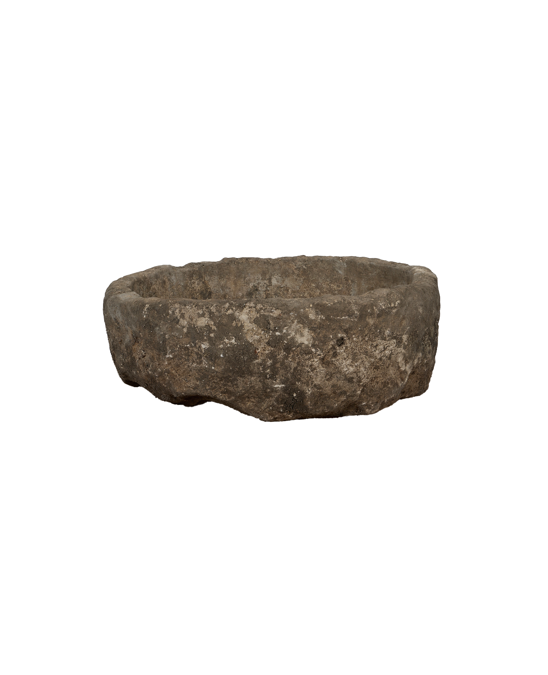 Olive Ateliers - Limestone Trough - Round