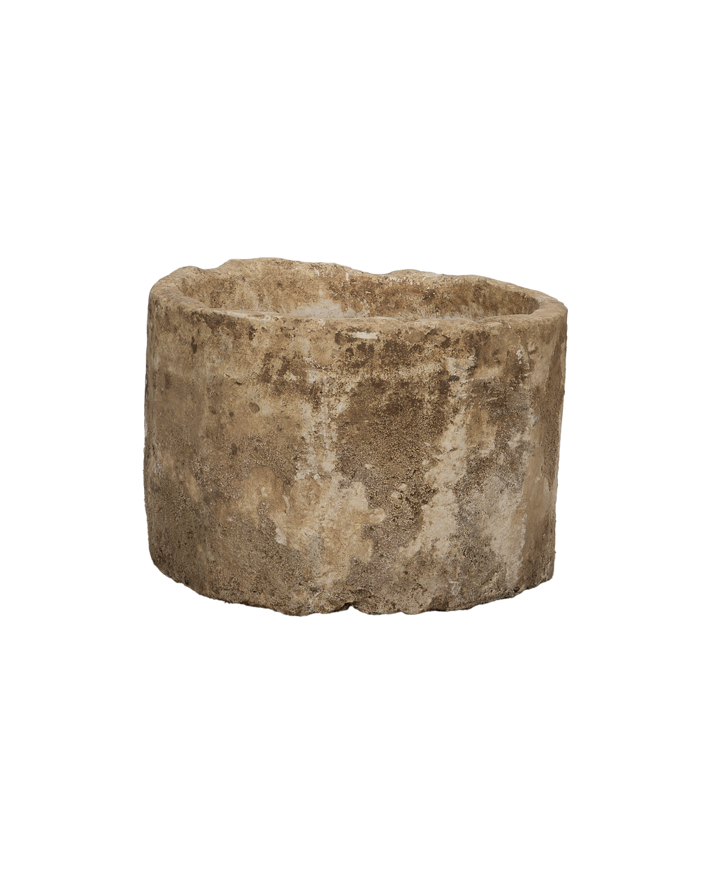 Olive Ateliers - Limestone Trough - Round
