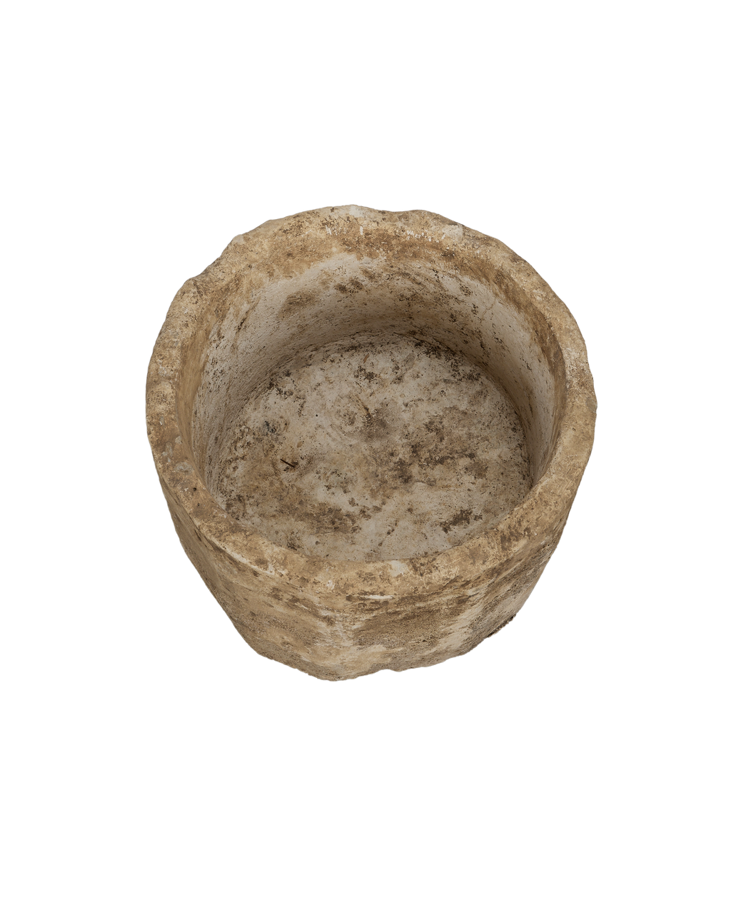 Olive Ateliers - Limestone Trough - Round