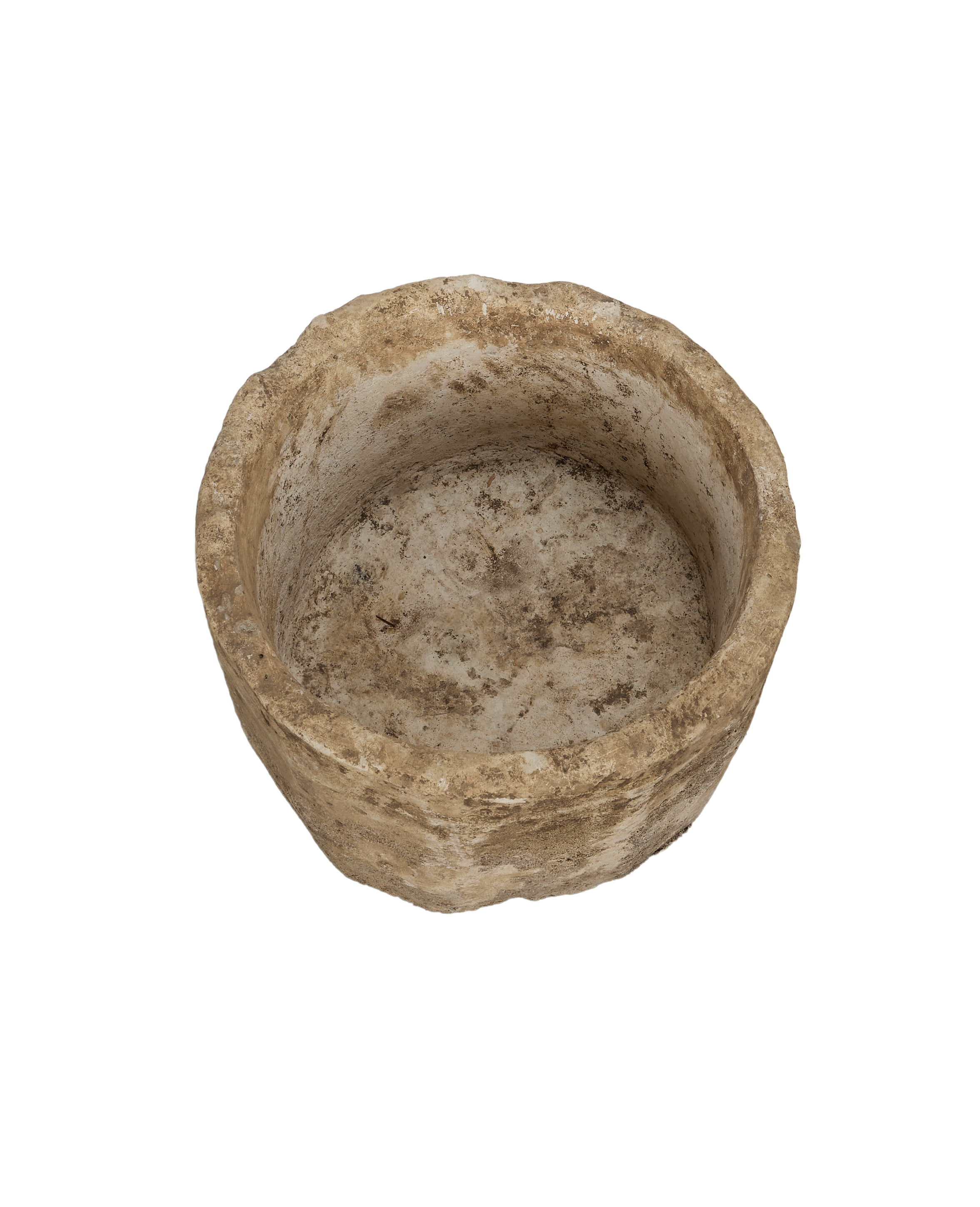 Olive Ateliers - Limestone Trough - Round