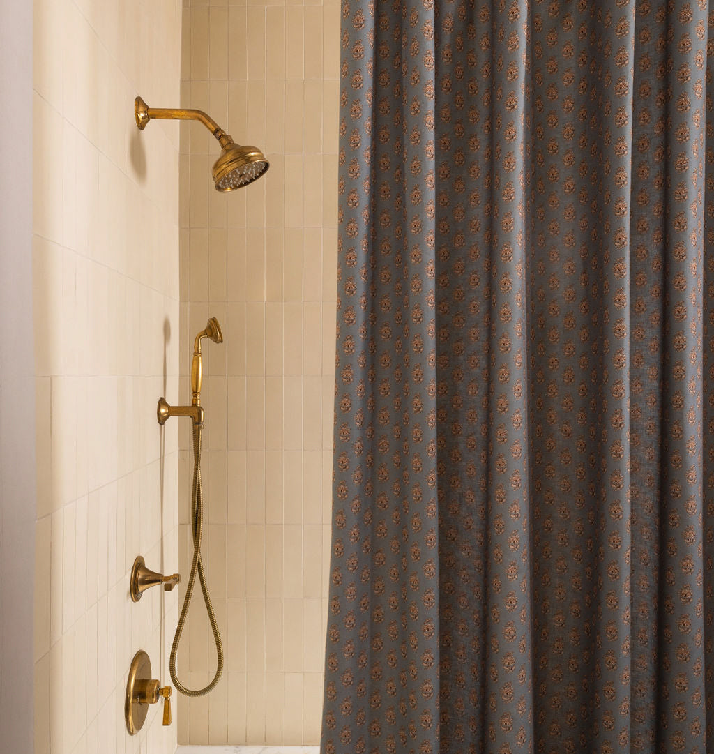 Amber Interiors - Paisley Shower Curtain