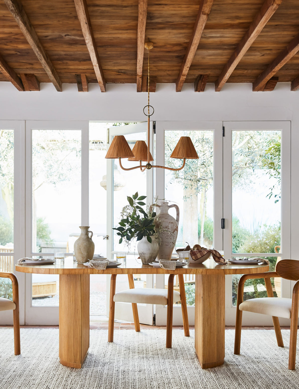 Lulu and Georgia - Open Box: Elvia Oval Dining Table, Natural