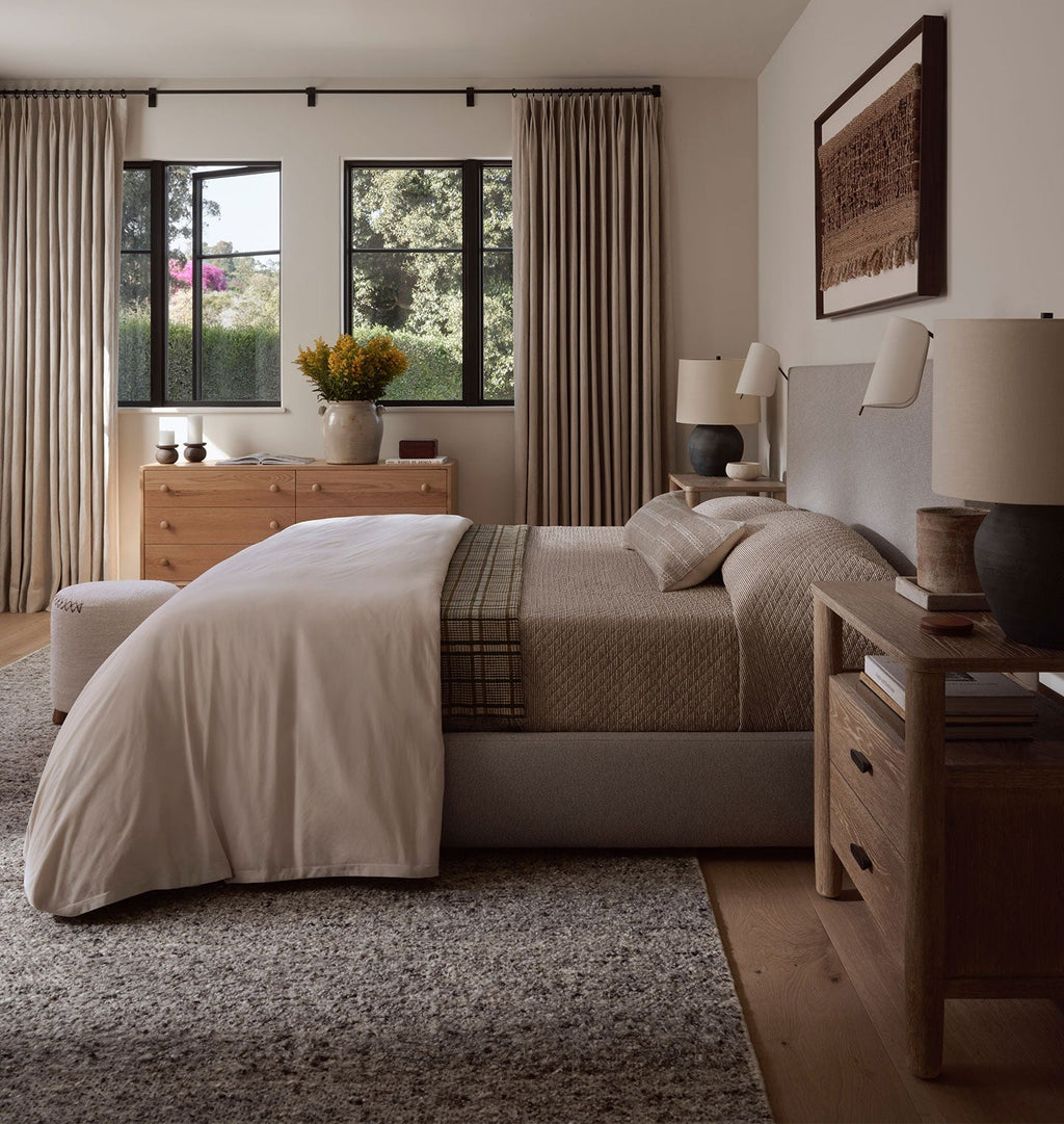 Amber Interiors - Suki SUK - 03 Ivory / Granite Area Rug