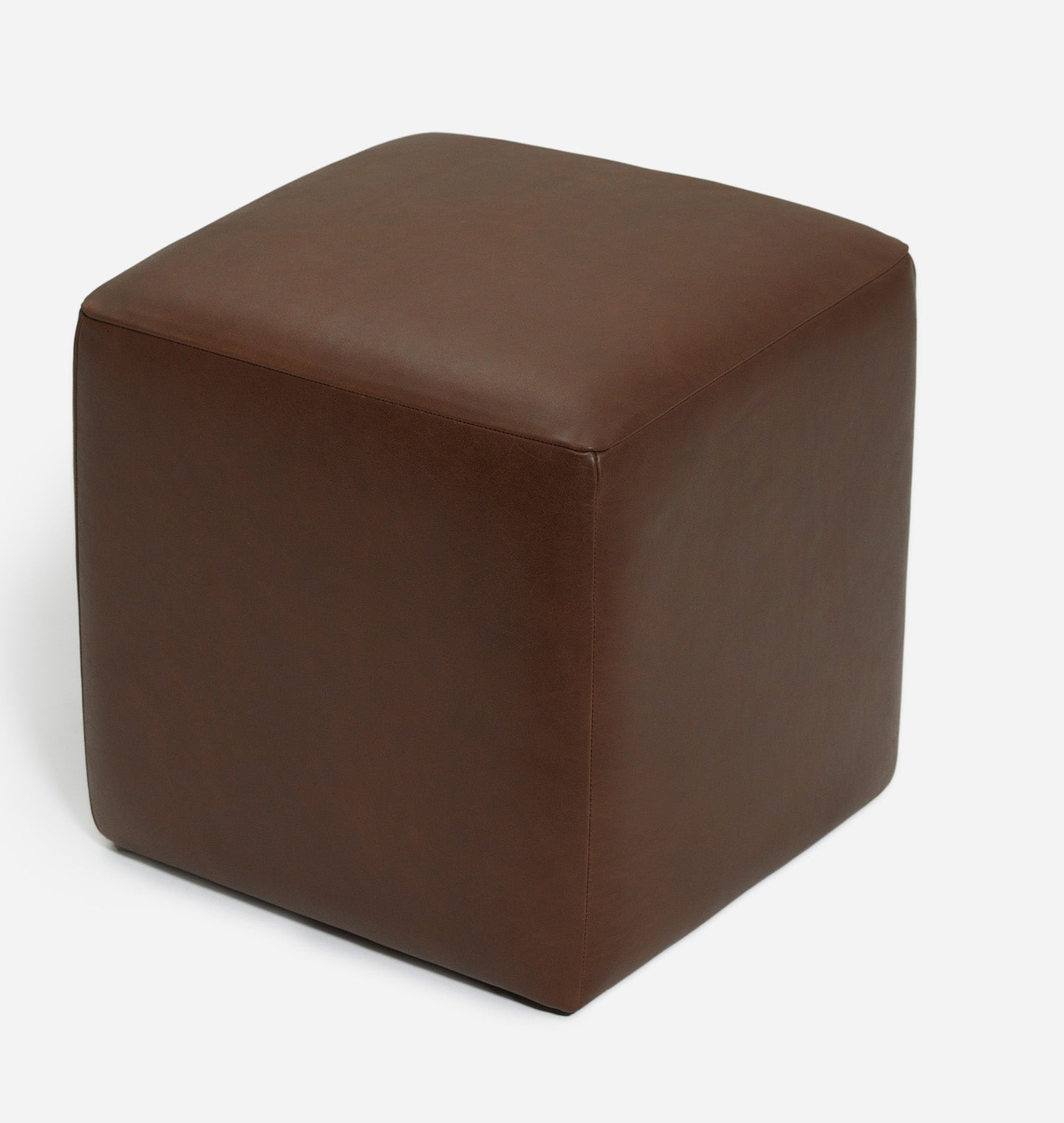 Amber Interiors - Tocho Leather Cube