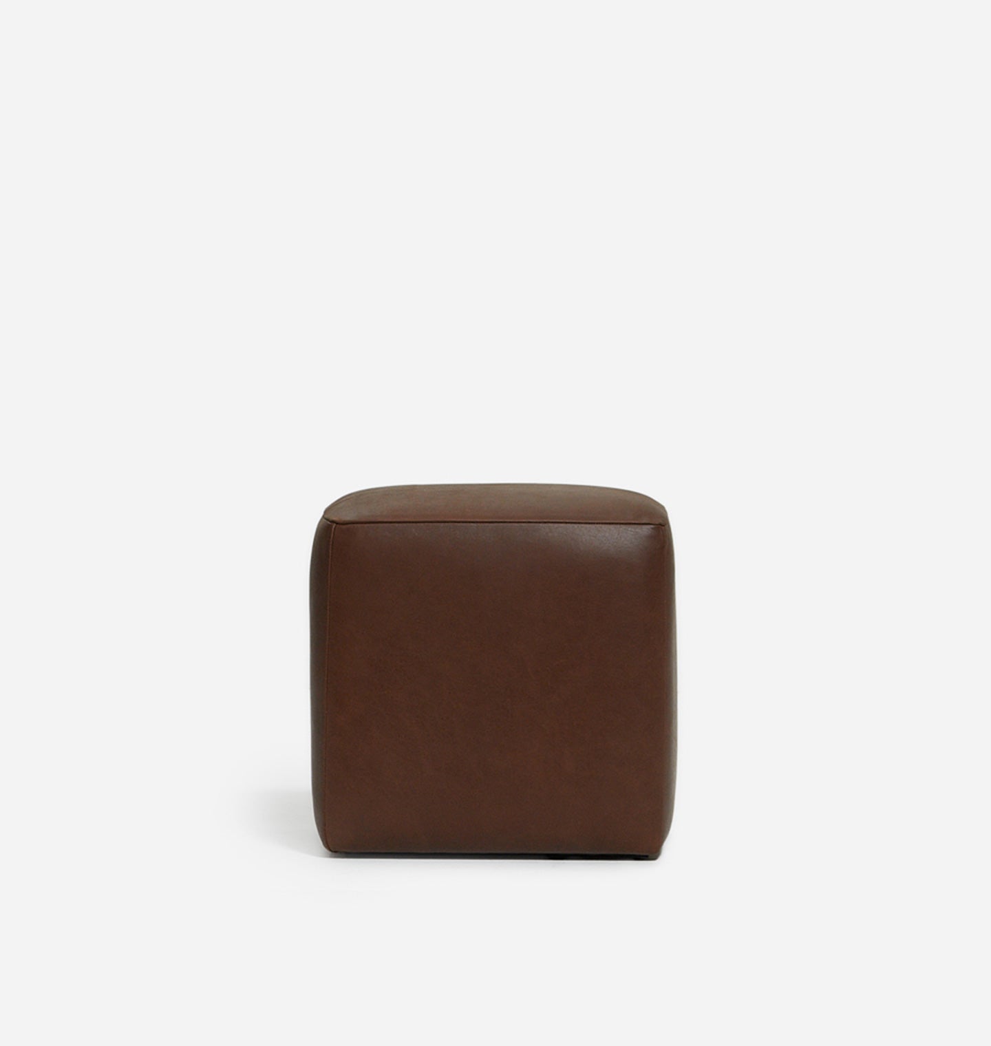 Amber Interiors - Tocho Leather Cube