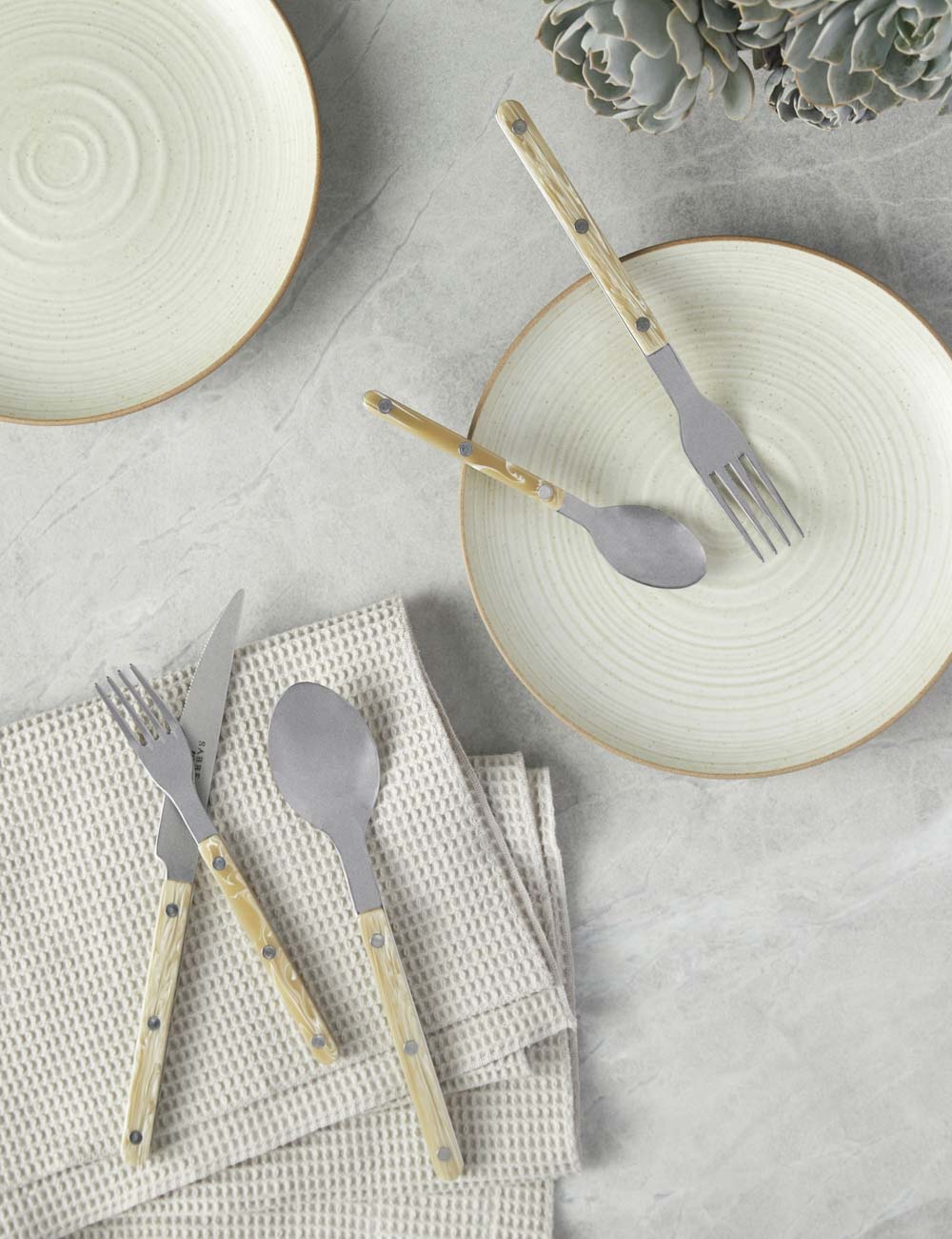 Lulu and Georgia - Bistrot Flatware 5-Piece Set by Sabre