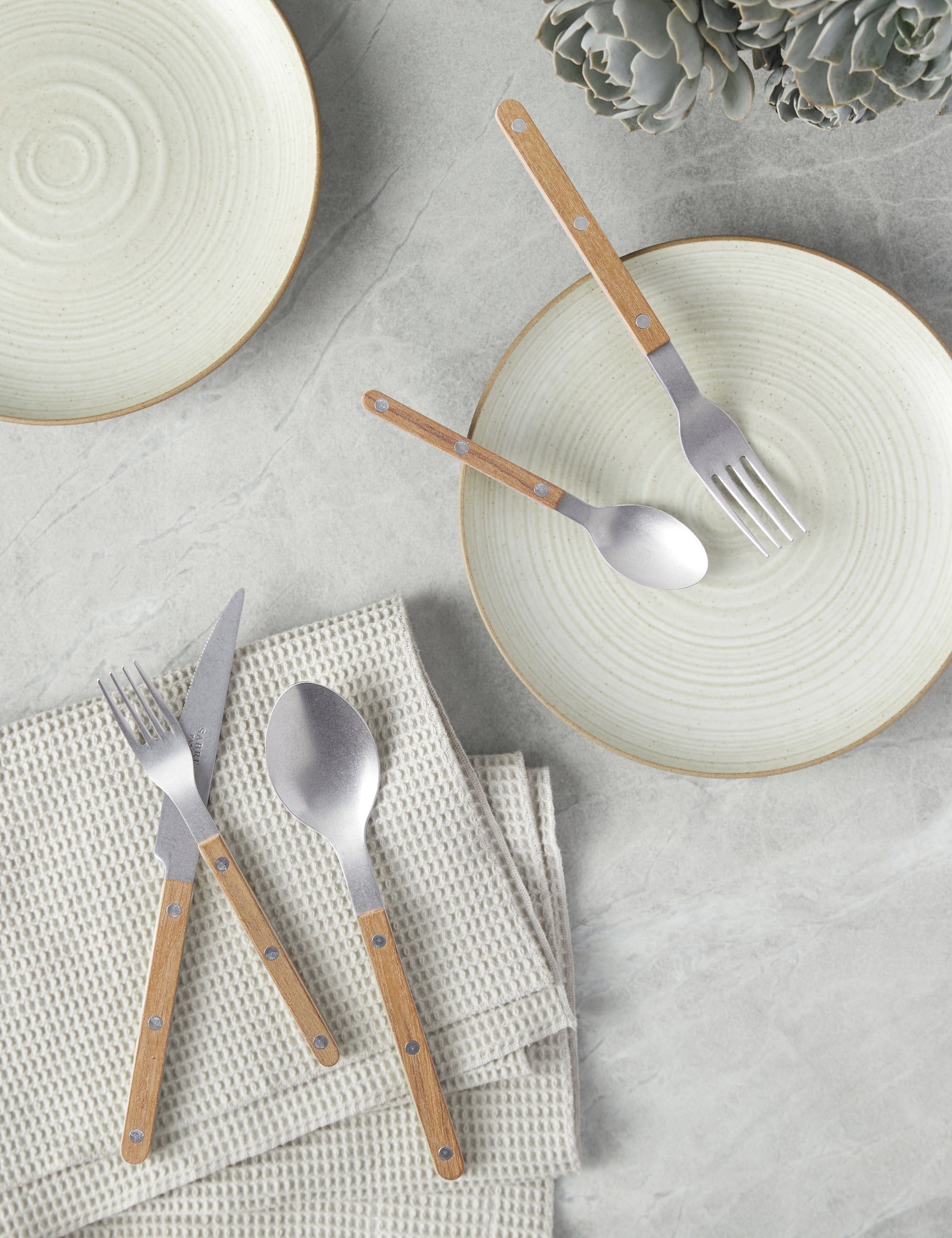 Lulu and Georgia - Bistrot Flatware 5-Piece Set by Sabre