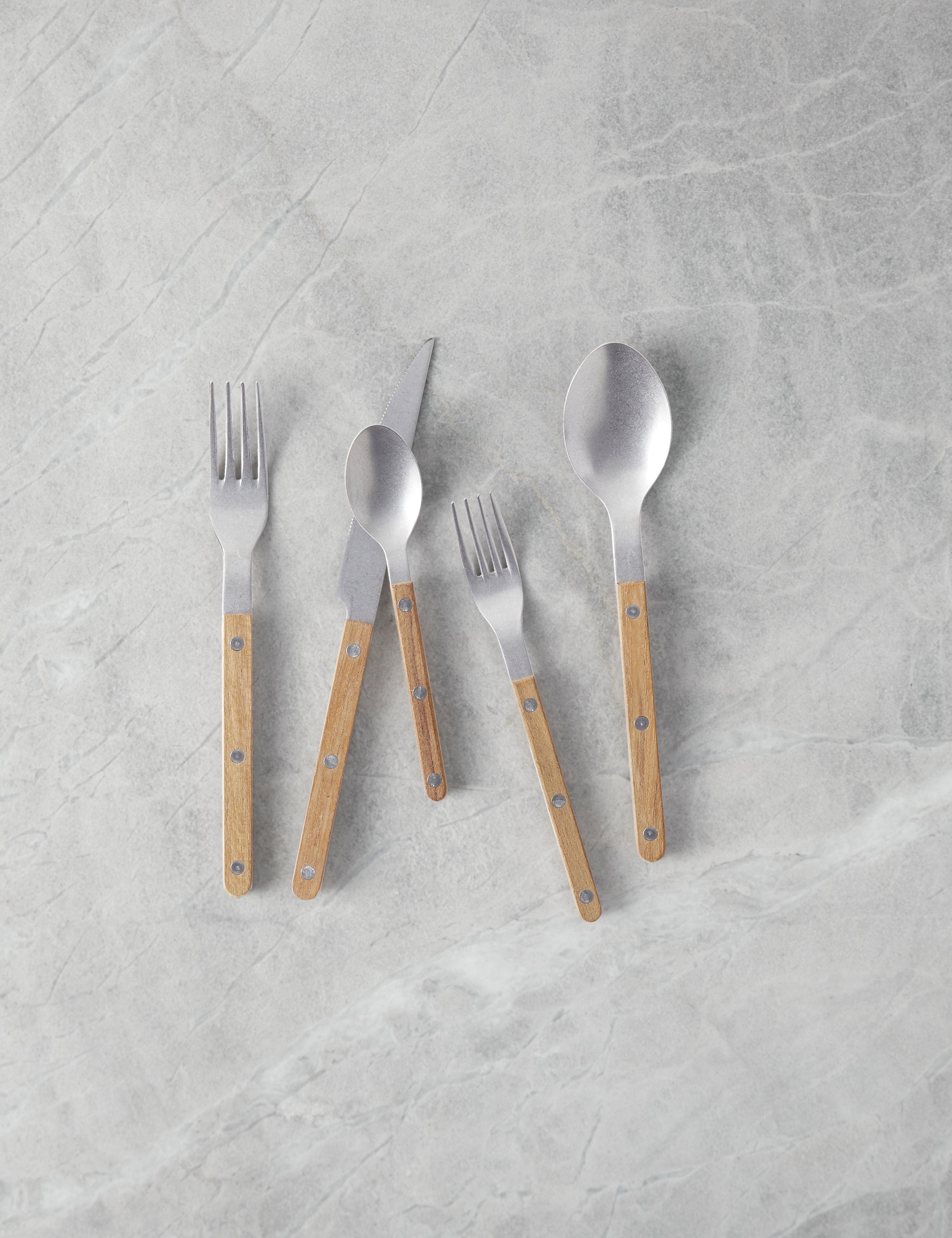Lulu and Georgia - Bistrot Flatware 5-Piece Set by Sabre