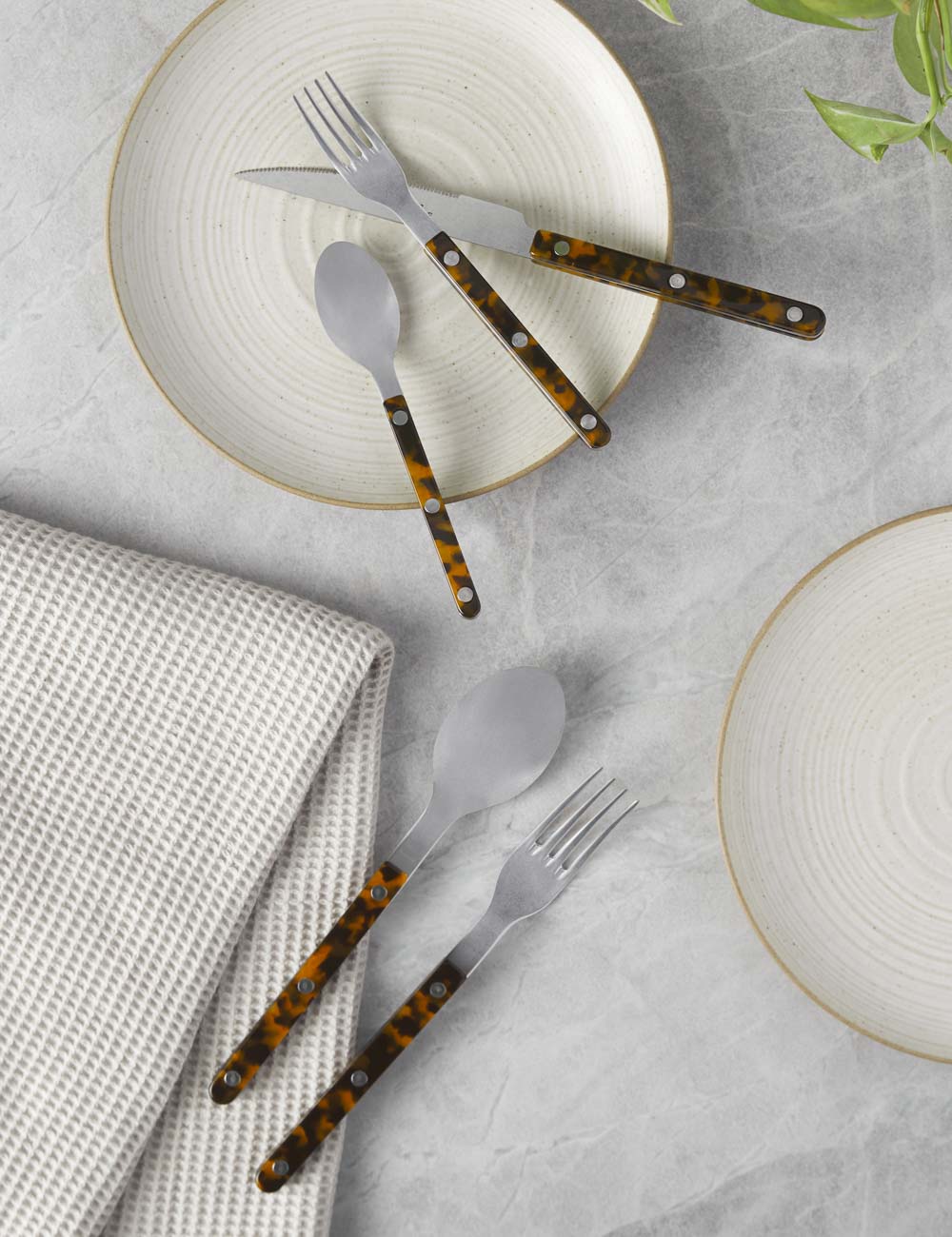 Lulu and Georgia - Bistrot Flatware 5-Piece Set by Sabre