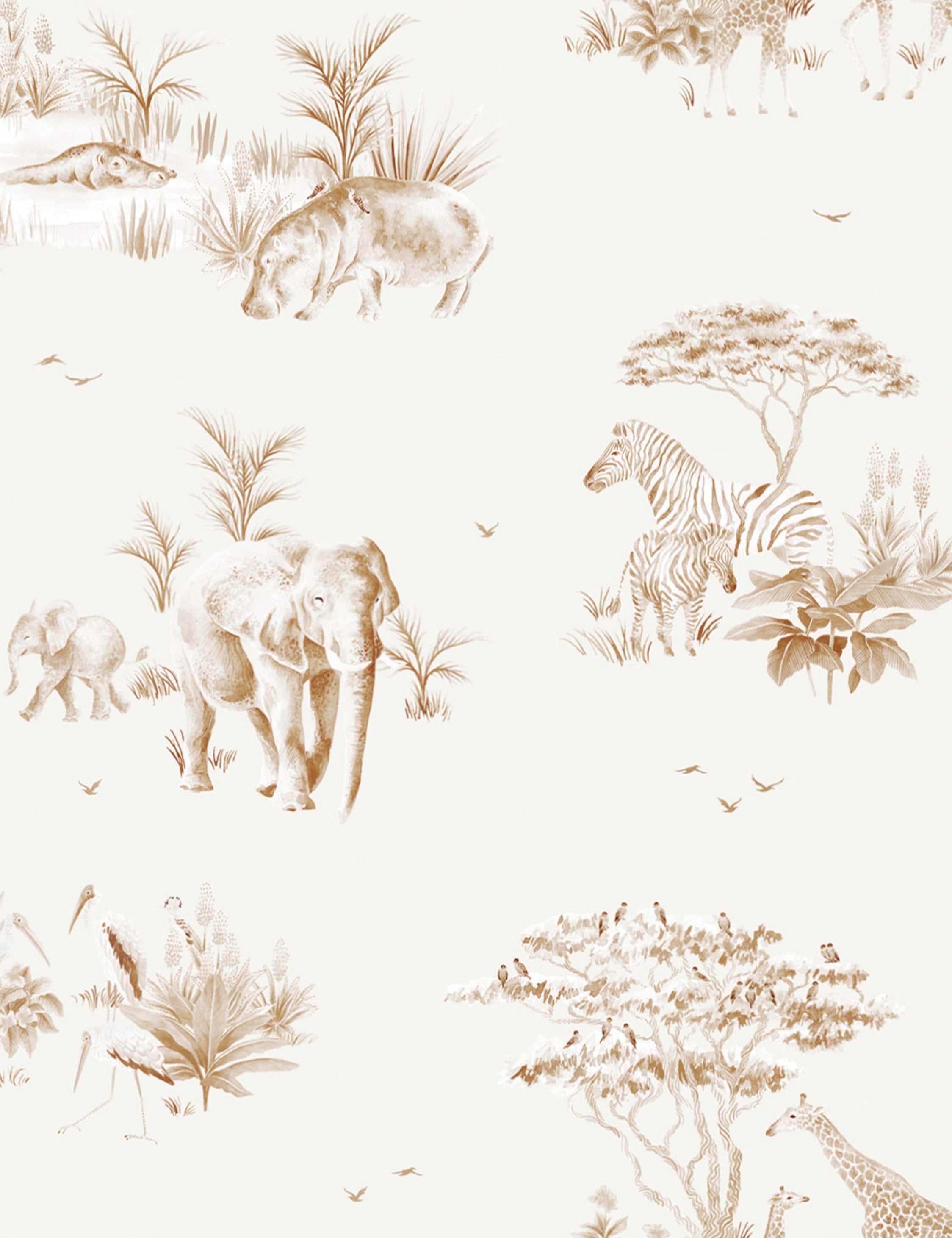 Lulu and Georgia - Safari Wallpaper