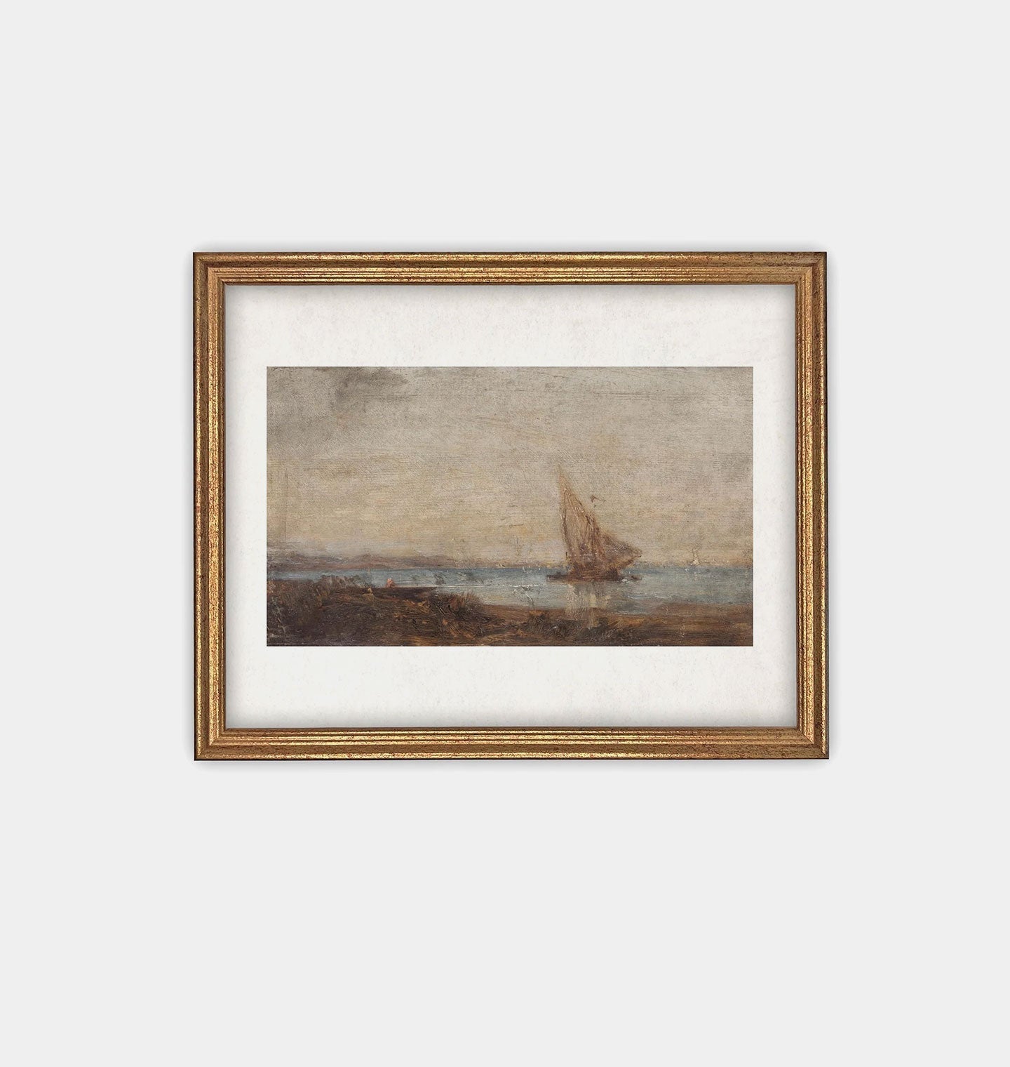 Amber Interiors - Sailing in Martigues Framed Print