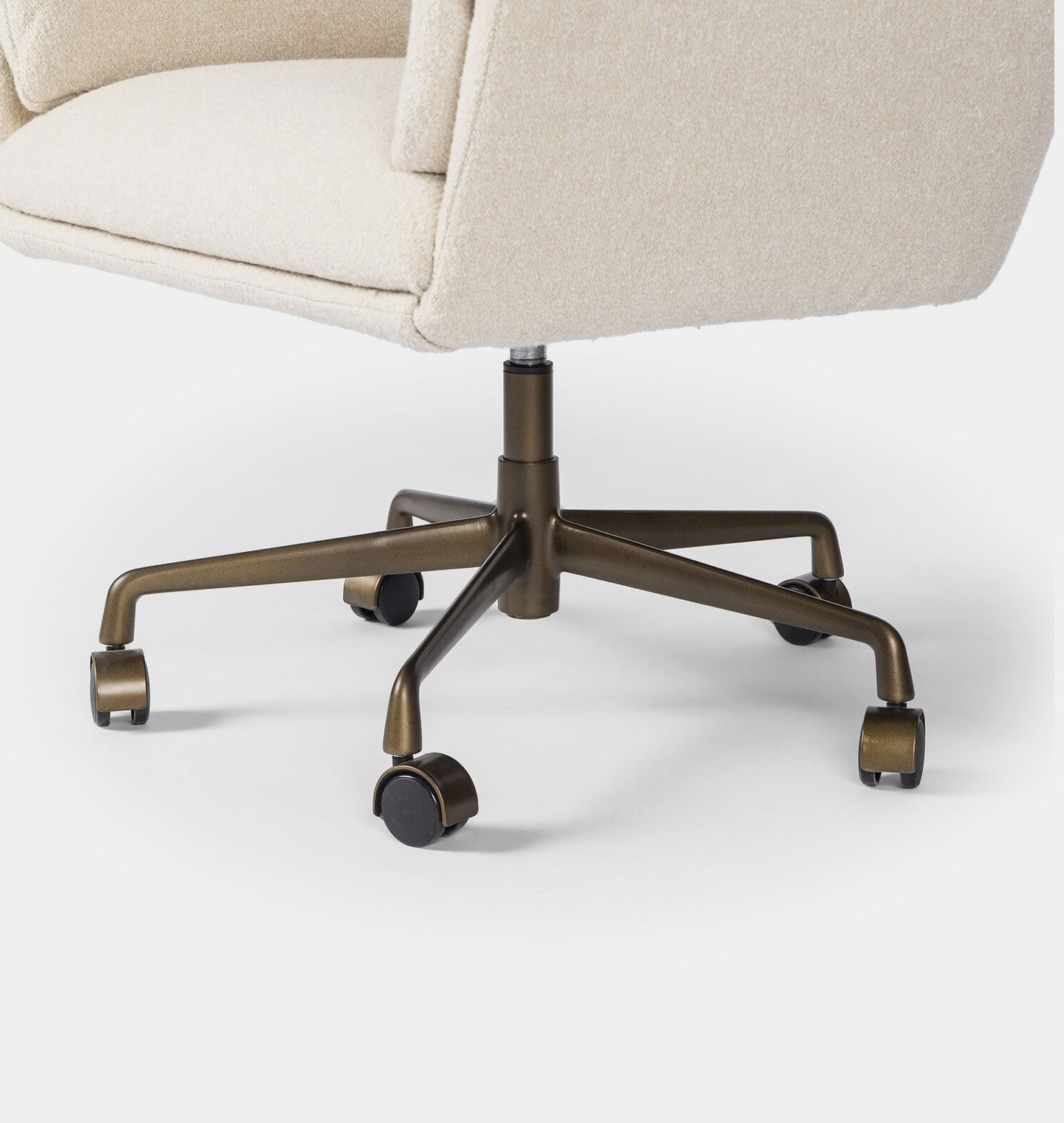 Amber Interiors - Salerno Upholstered Desk Chair