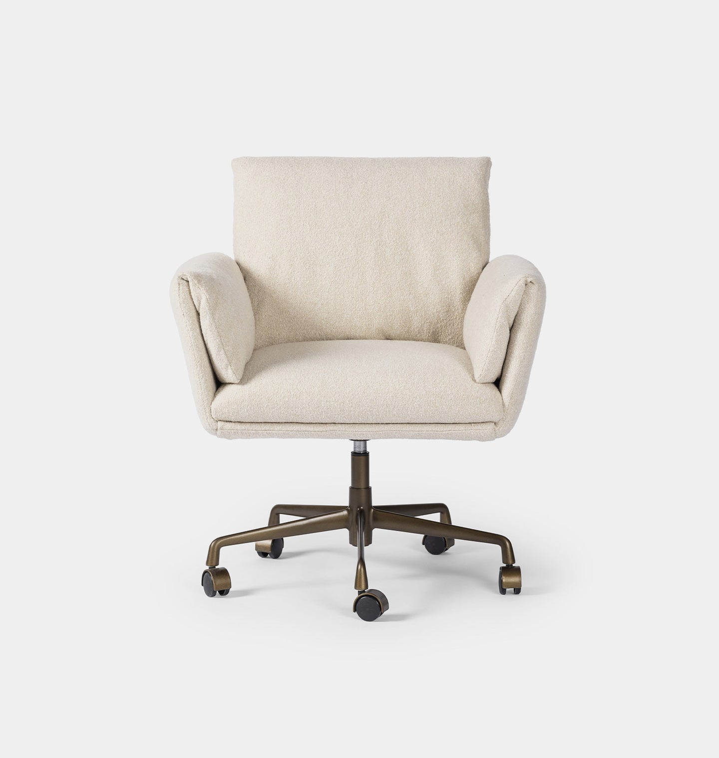 Amber Interiors - Salerno Upholstered Desk Chair