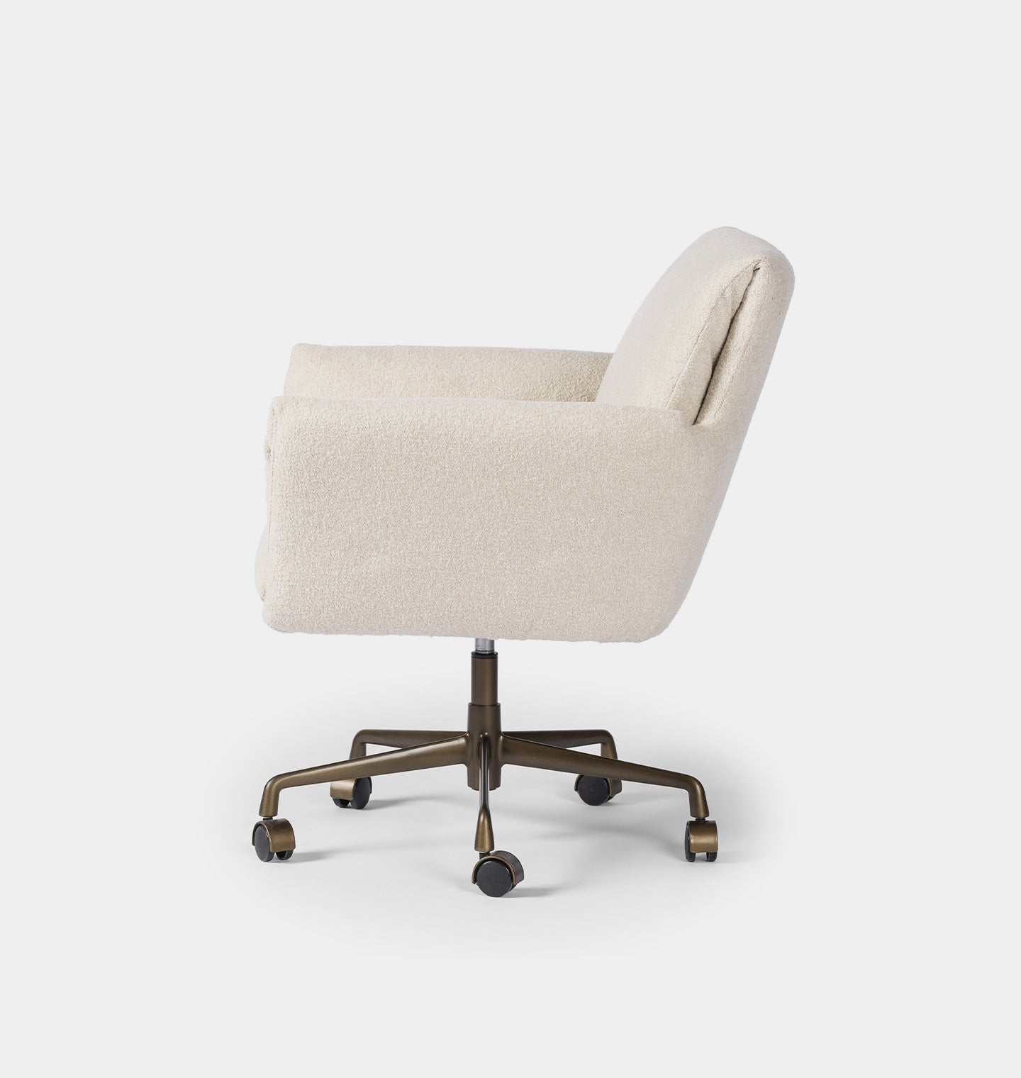 Amber Interiors - Salerno Upholstered Desk Chair