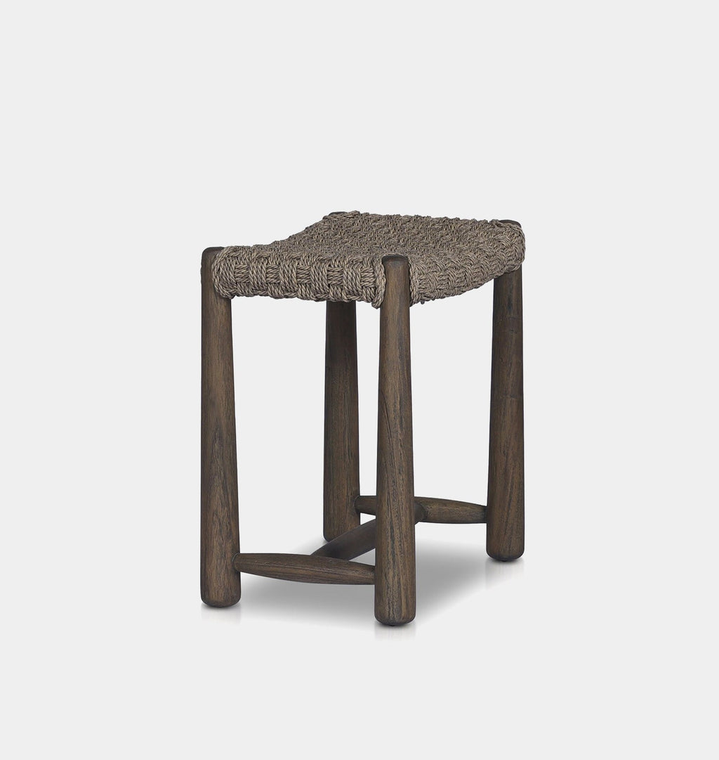 Amber Interiors - Savio Outdoor Accent Stool