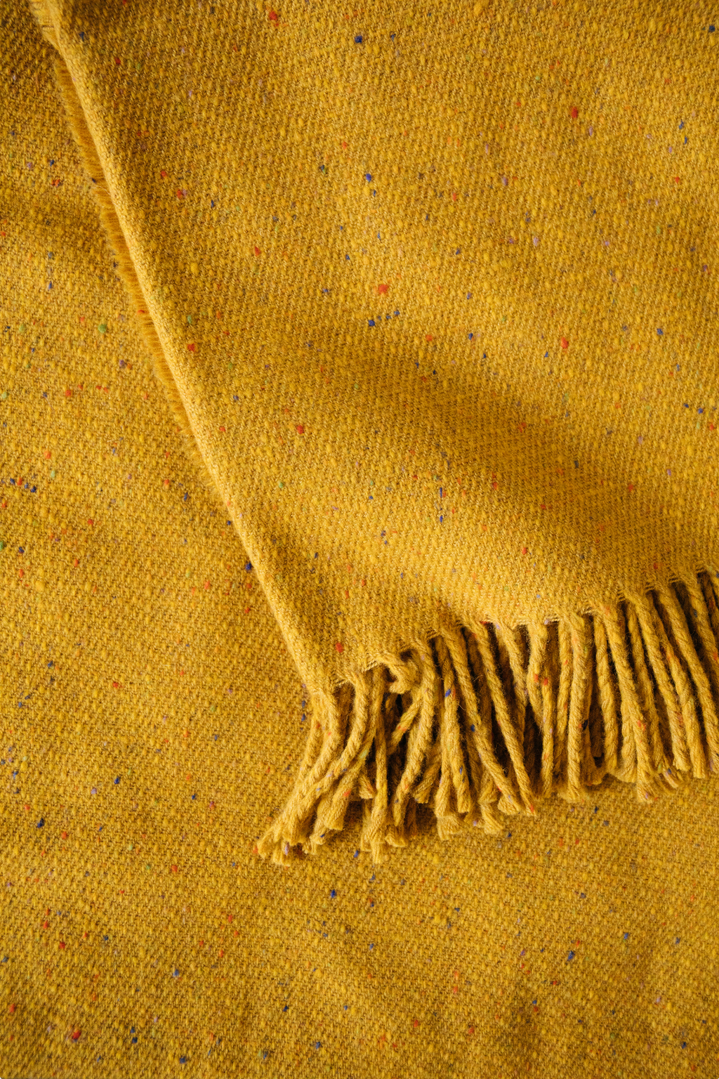 Nicky Kehoe - Chartreuse Yellow Throw