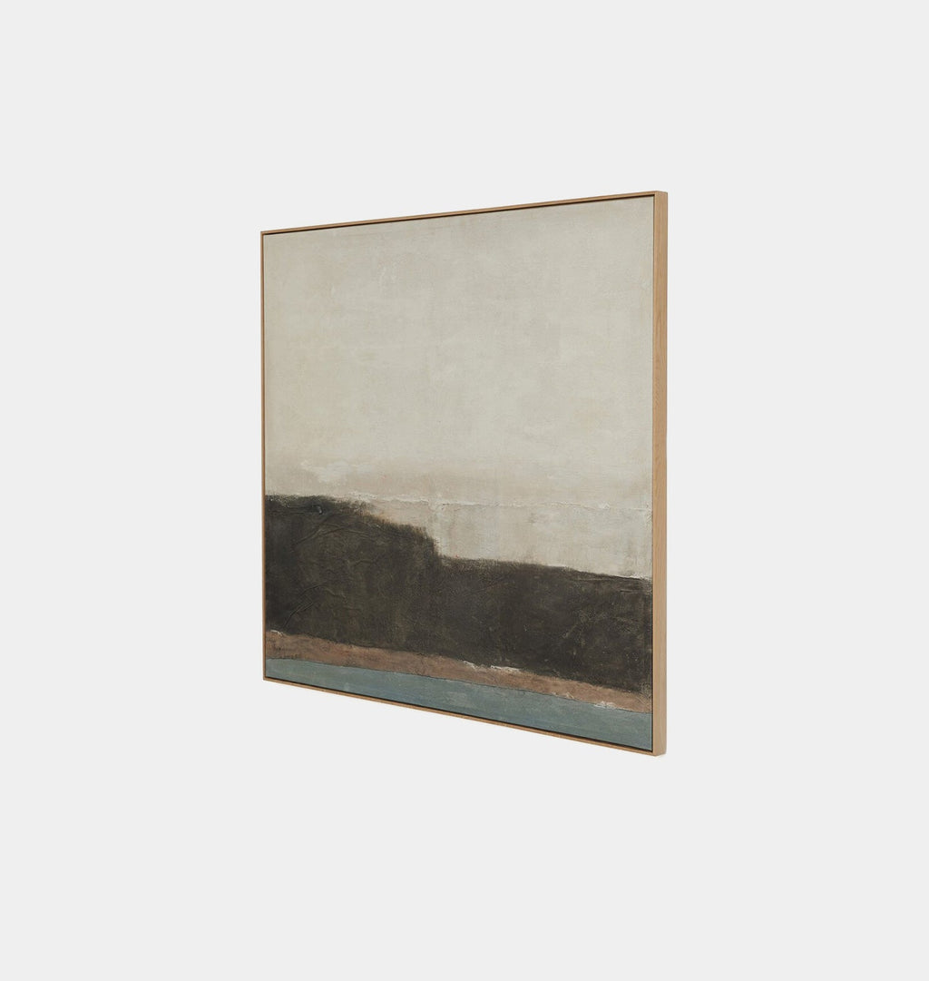 Amber Interiors - Sediment by Paul Meyer Framed Print