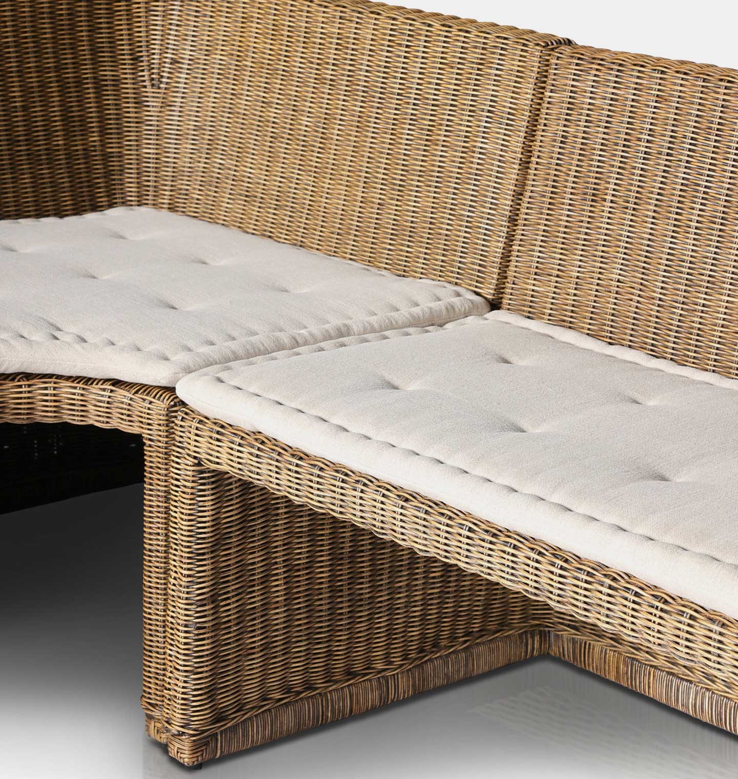 Amber Interiors - Senna U - Shape Dining Banquette