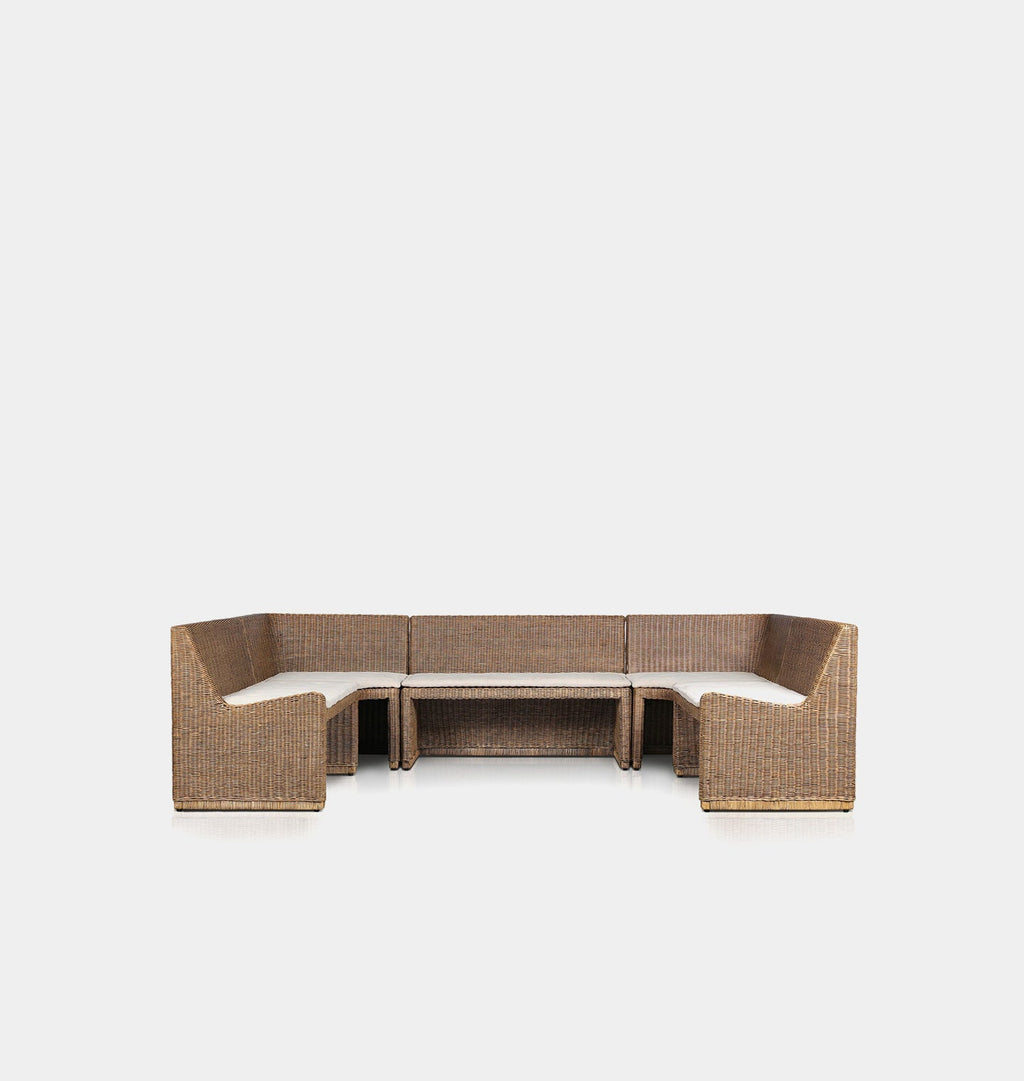 Amber Interiors - Senna U - Shape Dining Banquette