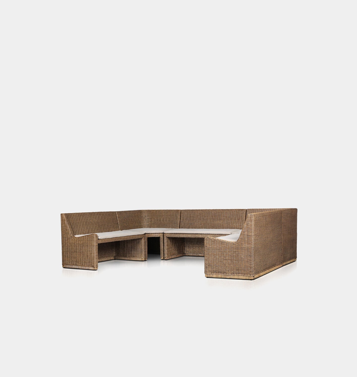Amber Interiors - Senna U - Shape Dining Banquette