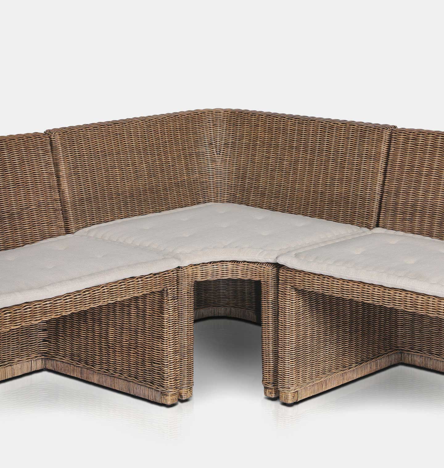 Amber Interiors - Senna U - Shape Dining Banquette
