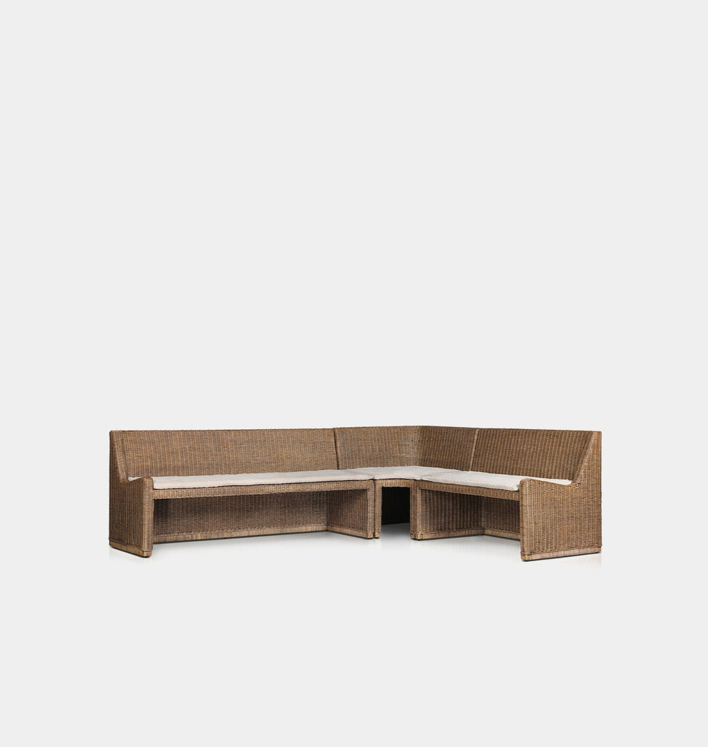 Amber Interiors - Senna L - Shape Dining Banquette