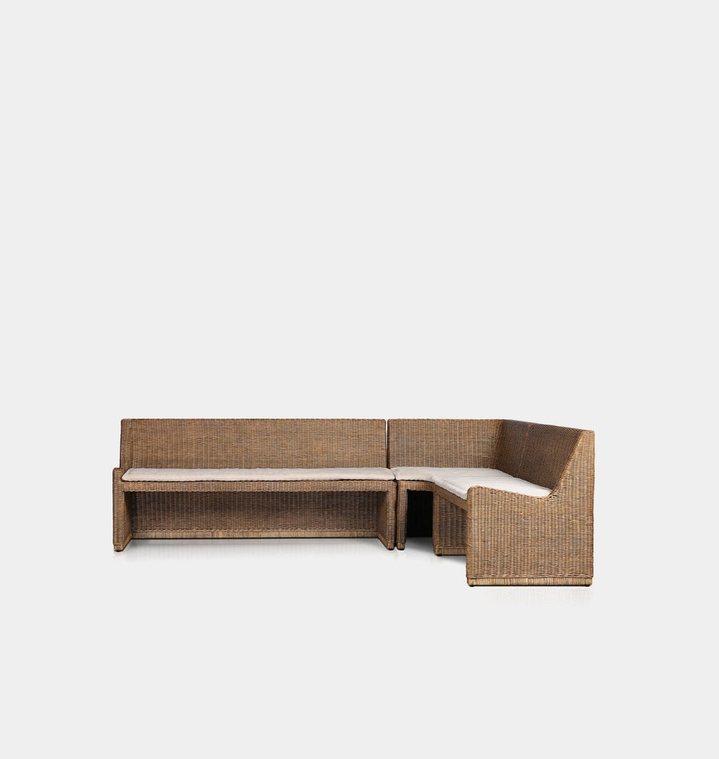 Amber Interiors - Senna L - Shape Dining Banquette