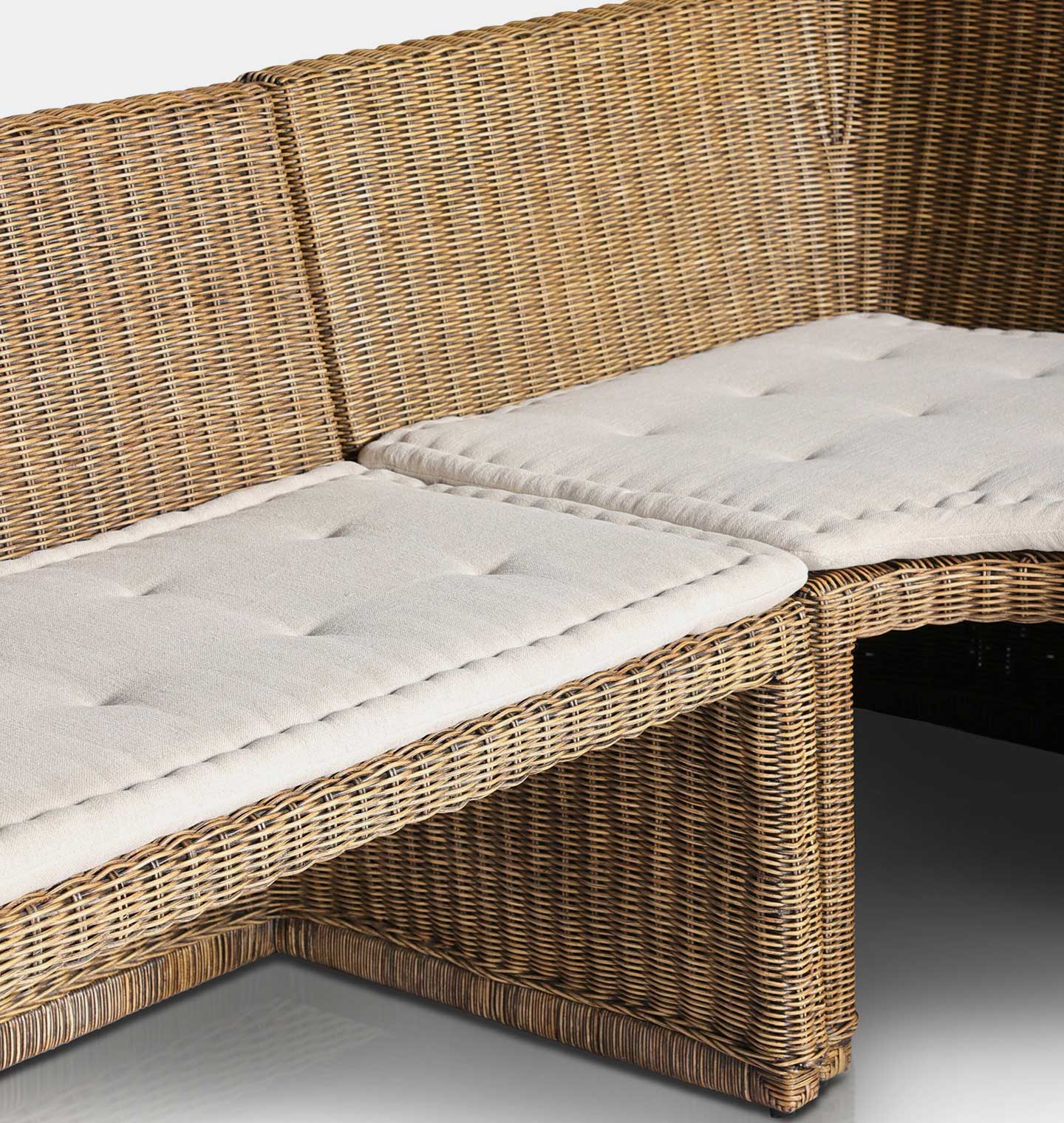 Amber Interiors - Senna L - Shape Dining Banquette