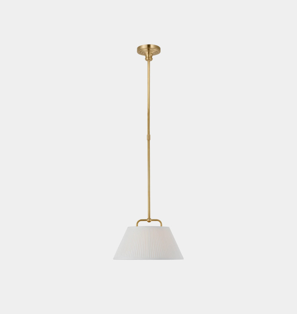 Amber Interiors - Serrato 14" Hanging Shade Pendant