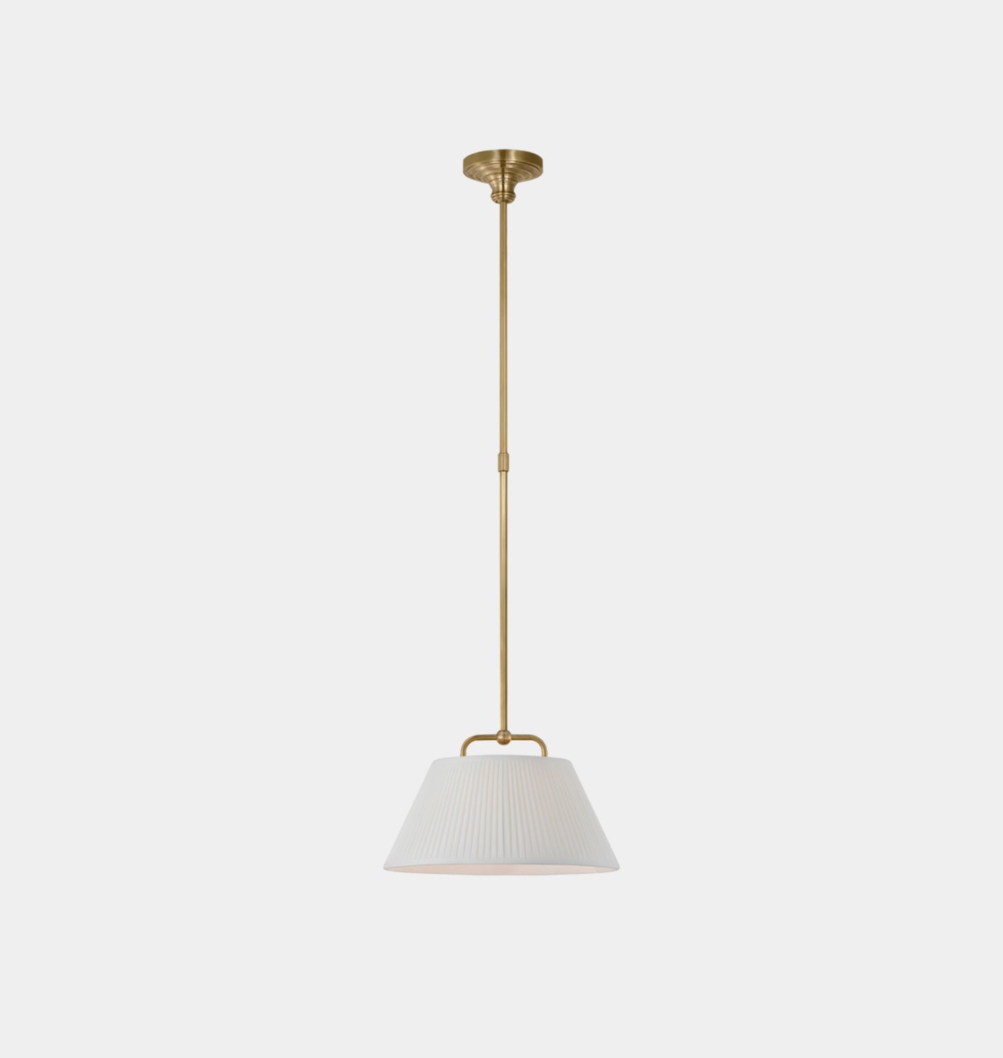 Amber Interiors - Serrato 14" Hanging Shade Pendant