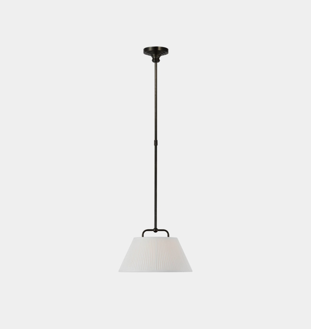 Amber Interiors - Serrato 14" Hanging Shade Pendant