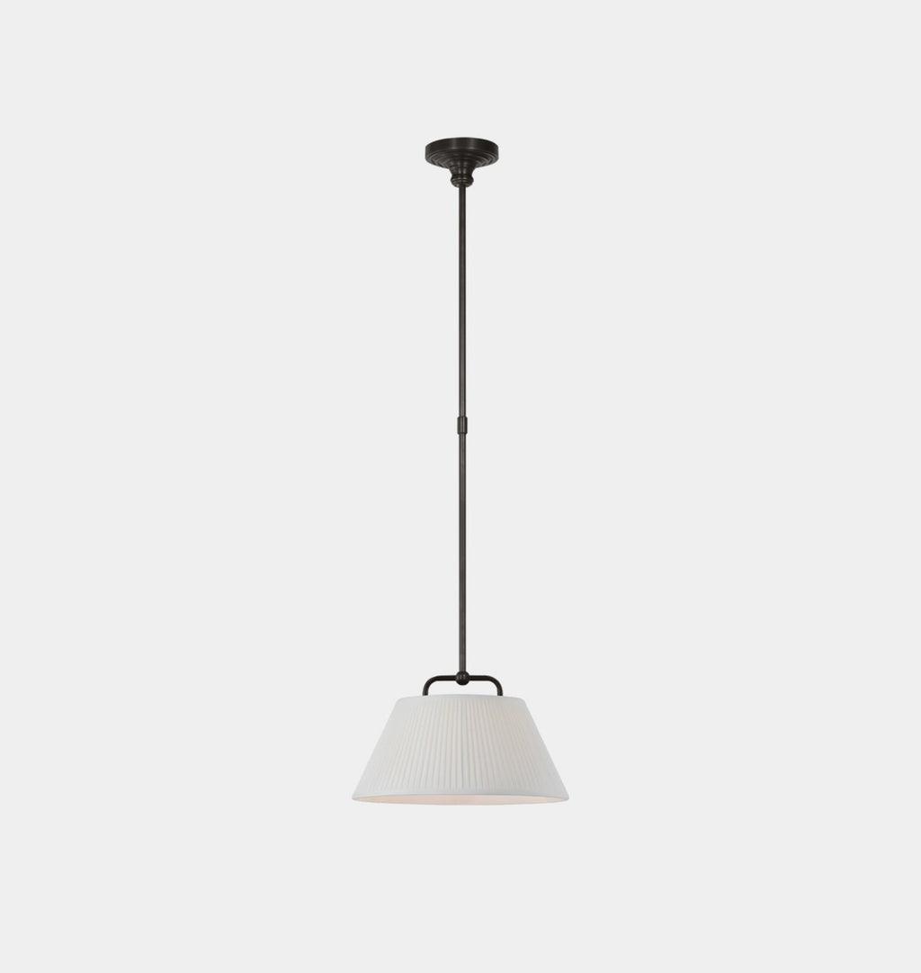 Amber Interiors - Serrato 14" Hanging Shade Pendant
