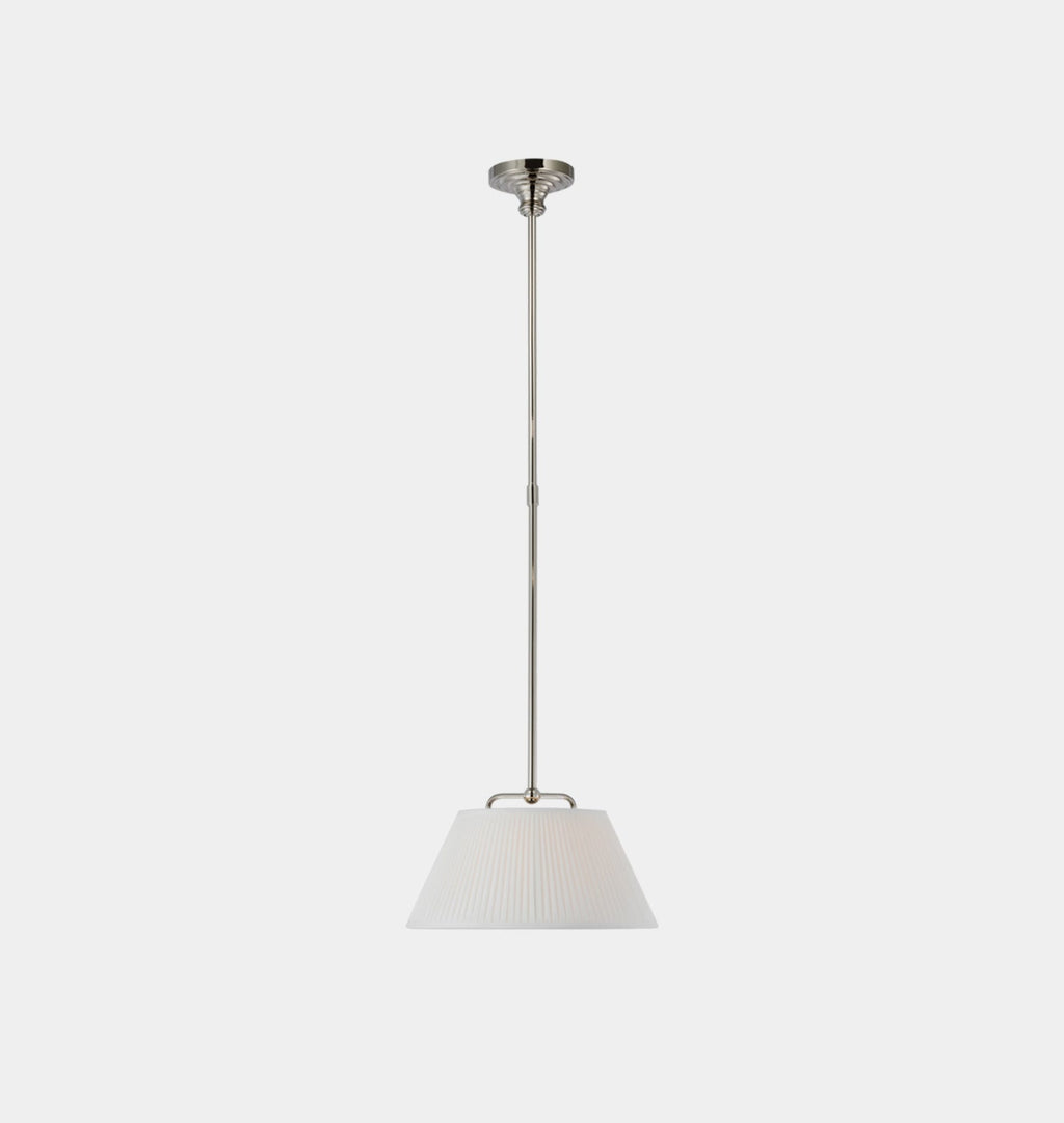 Amber Interiors - Serrato 14" Hanging Shade Pendant