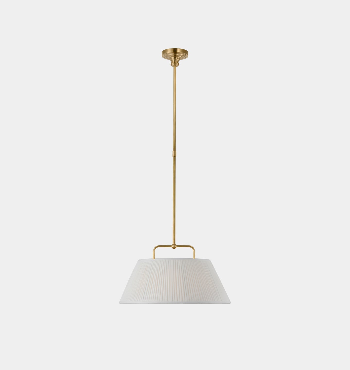 Amber Interiors - Serrato 20" Hanging Shade Pendant