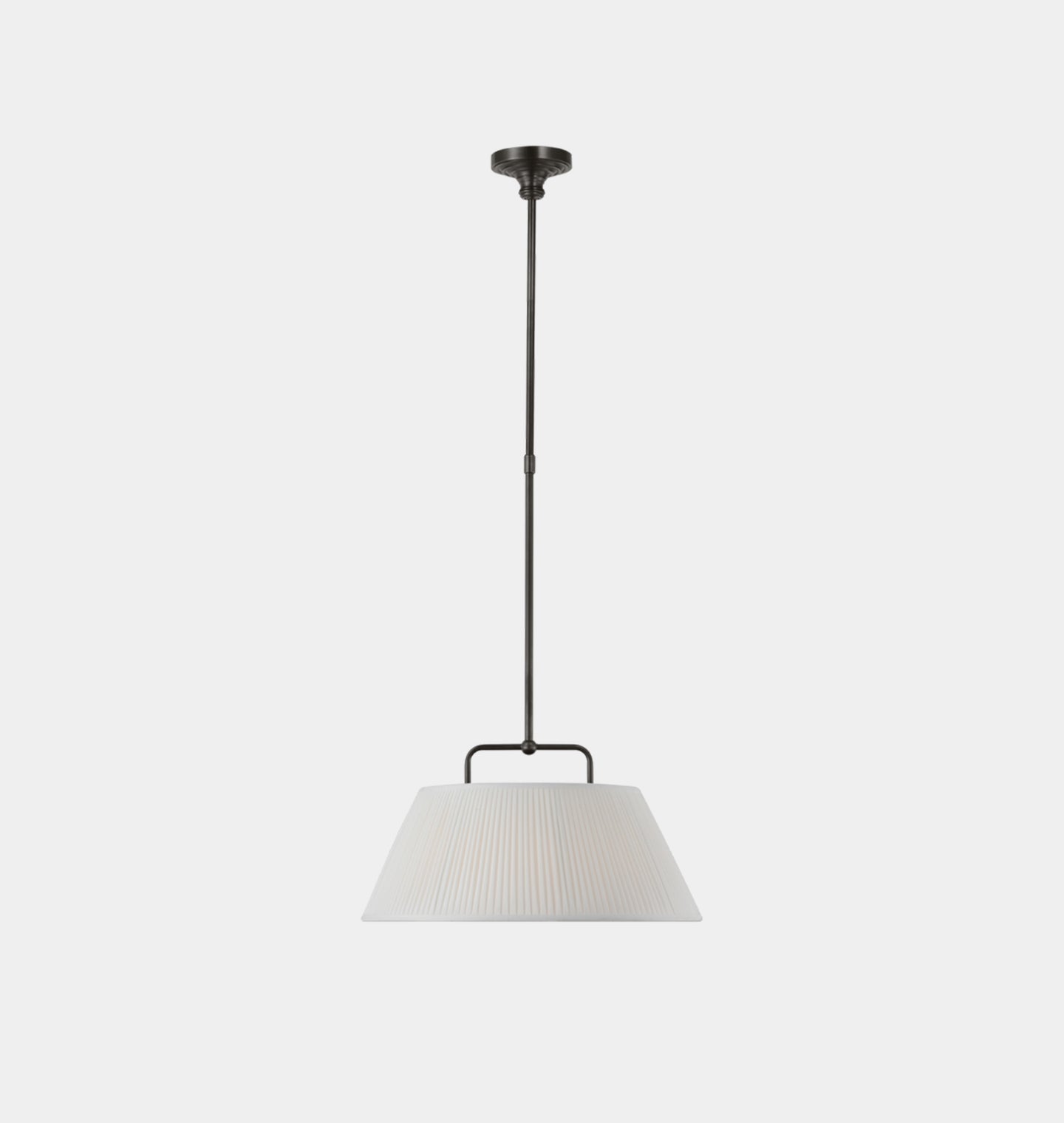 Amber Interiors - Serrato 20" Hanging Shade Pendant