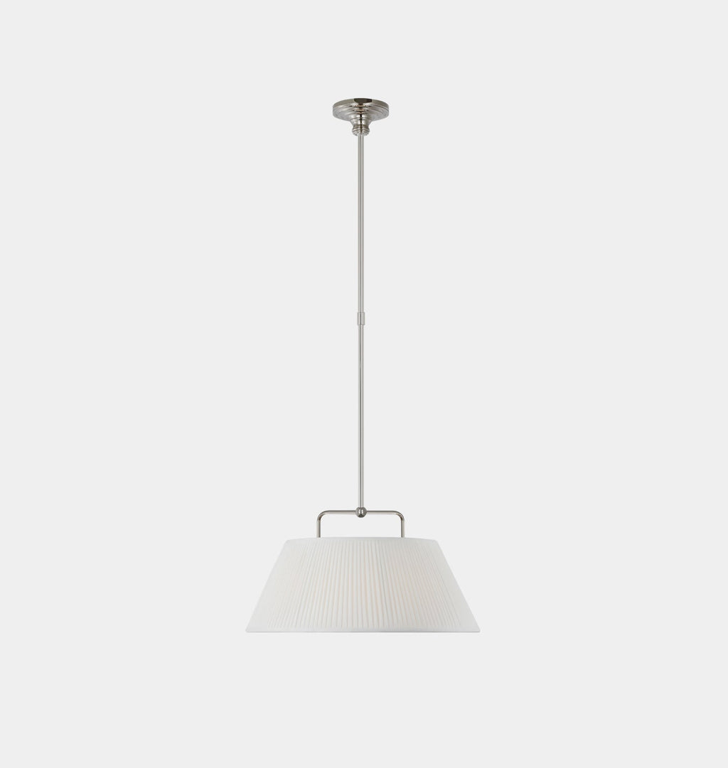 Amber Interiors - Serrato 20" Hanging Shade Pendant