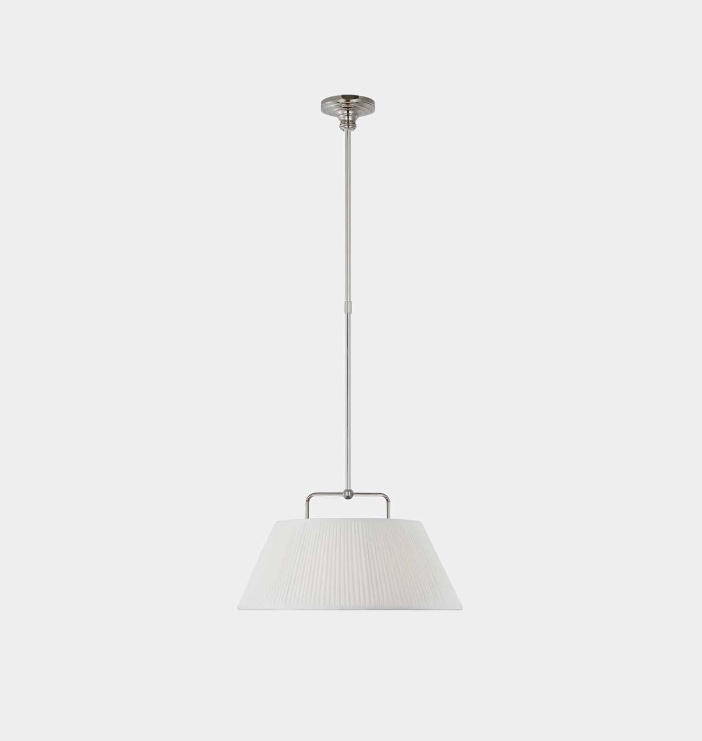 Amber Interiors - Serrato 20" Hanging Shade Pendant