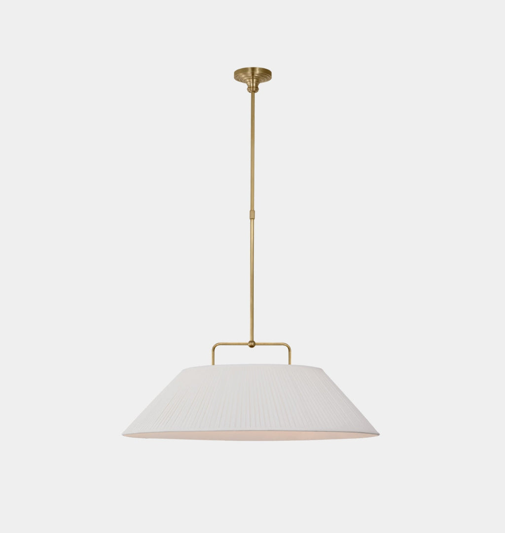 Amber Interiors - Serrato 33" Hanging Shade Pendant