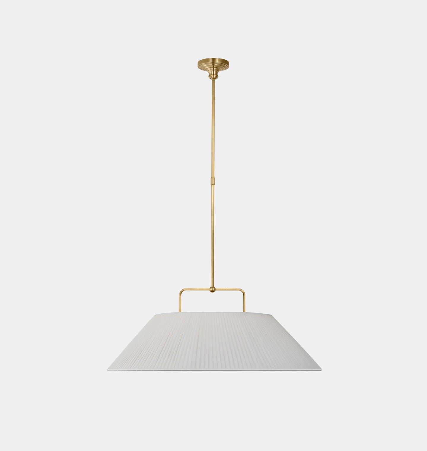 Amber Interiors - Serrato 33" Hanging Shade Pendant