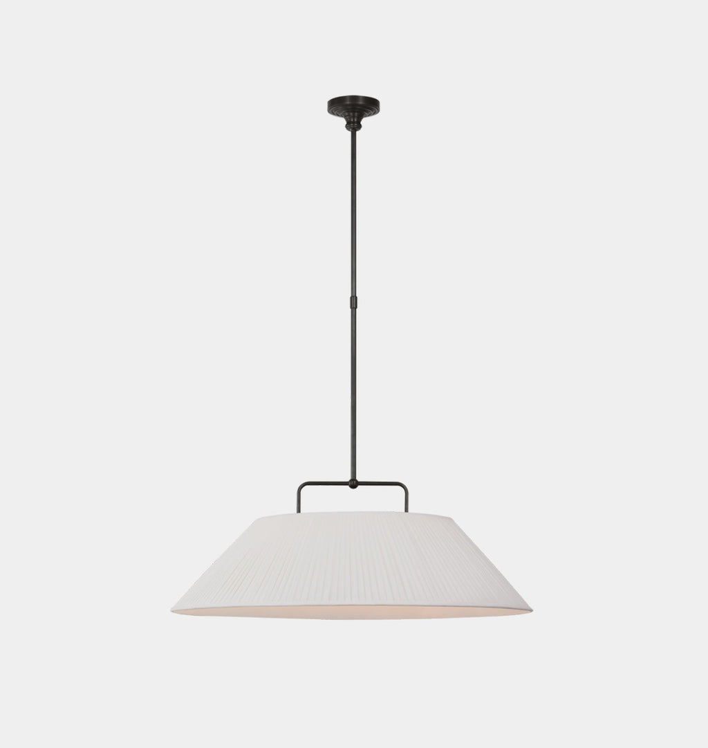 Amber Interiors - Serrato 33" Hanging Shade Pendant