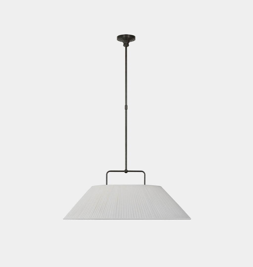 Amber Interiors - Serrato 33" Hanging Shade Pendant