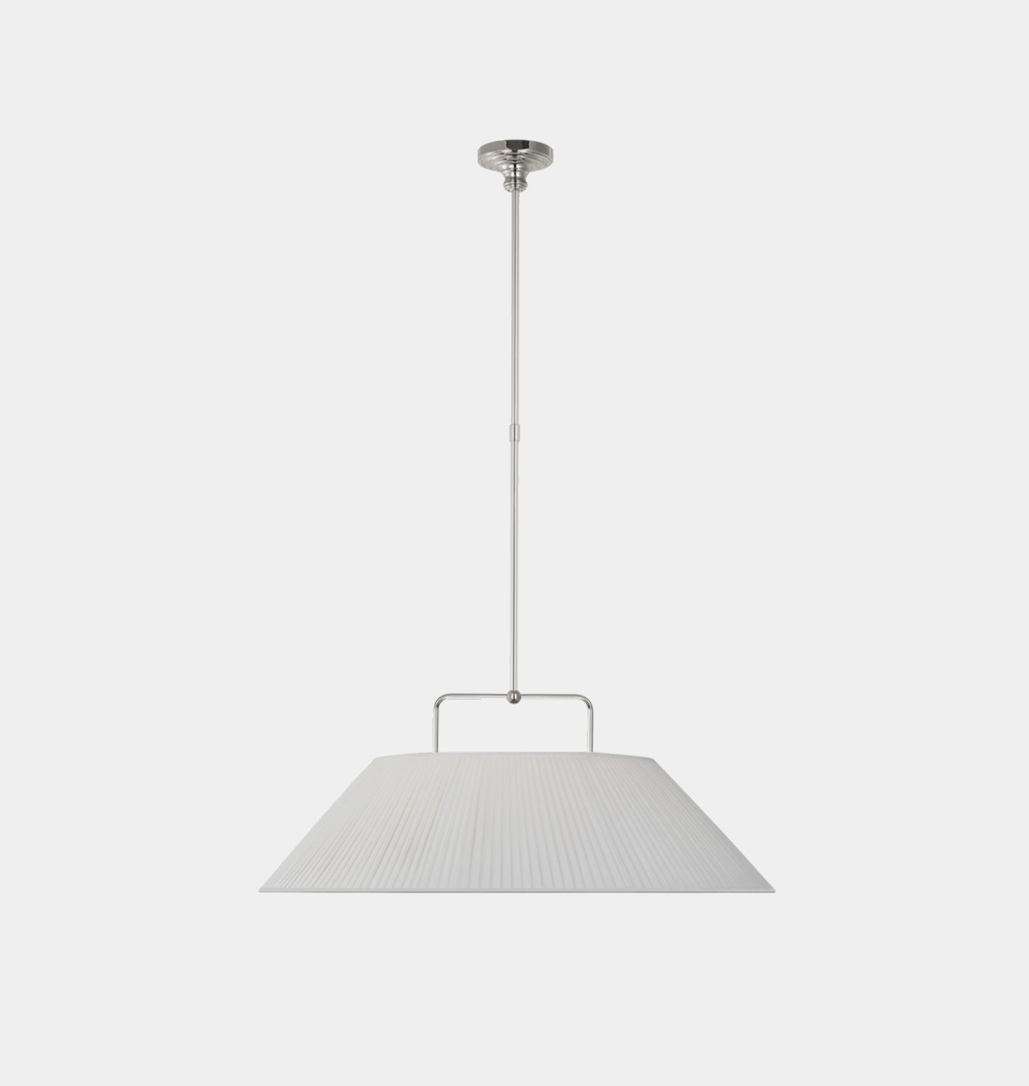 Amber Interiors - Serrato 33" Hanging Shade Pendant