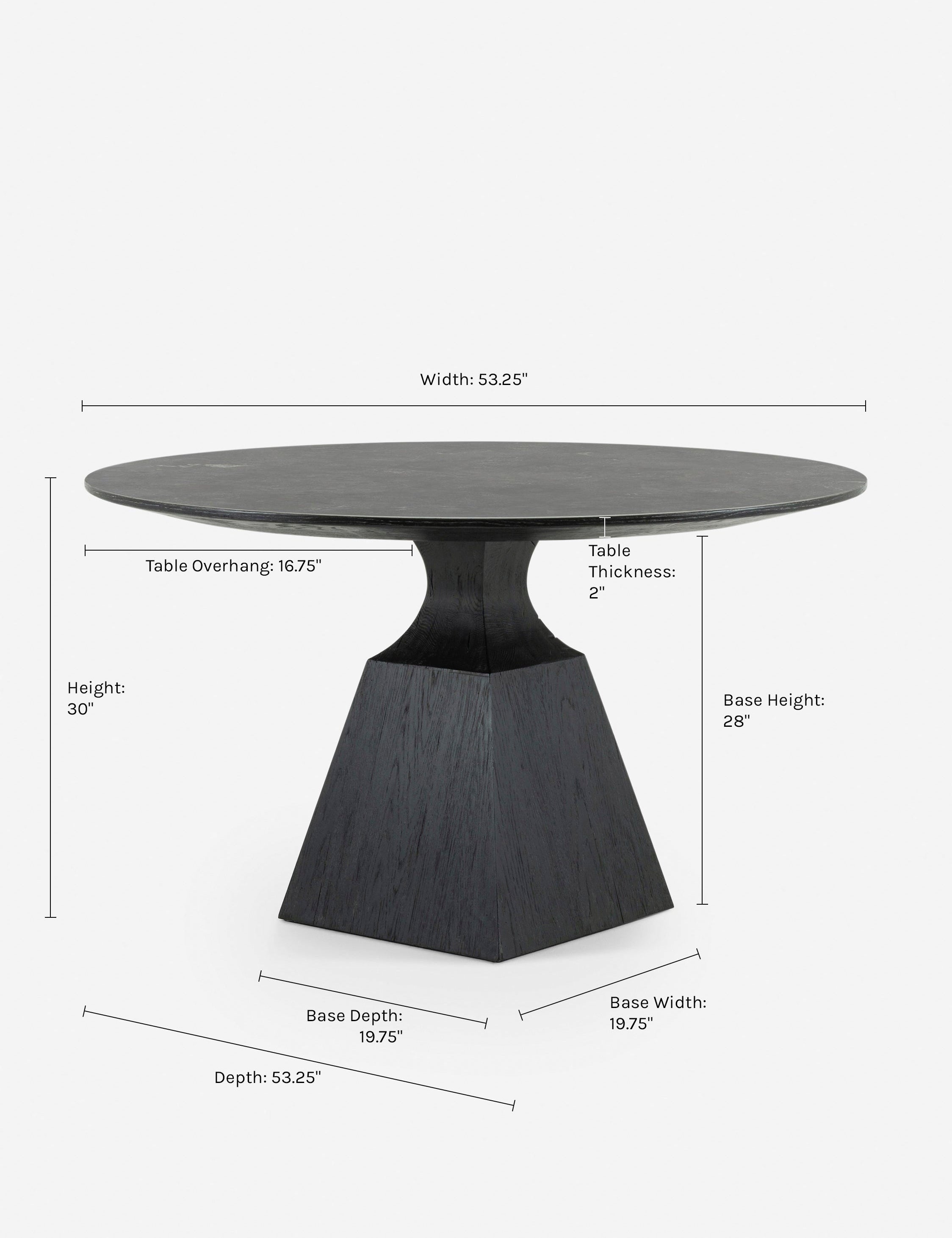 Lulu and Georgia - Shanay Round Dining Table